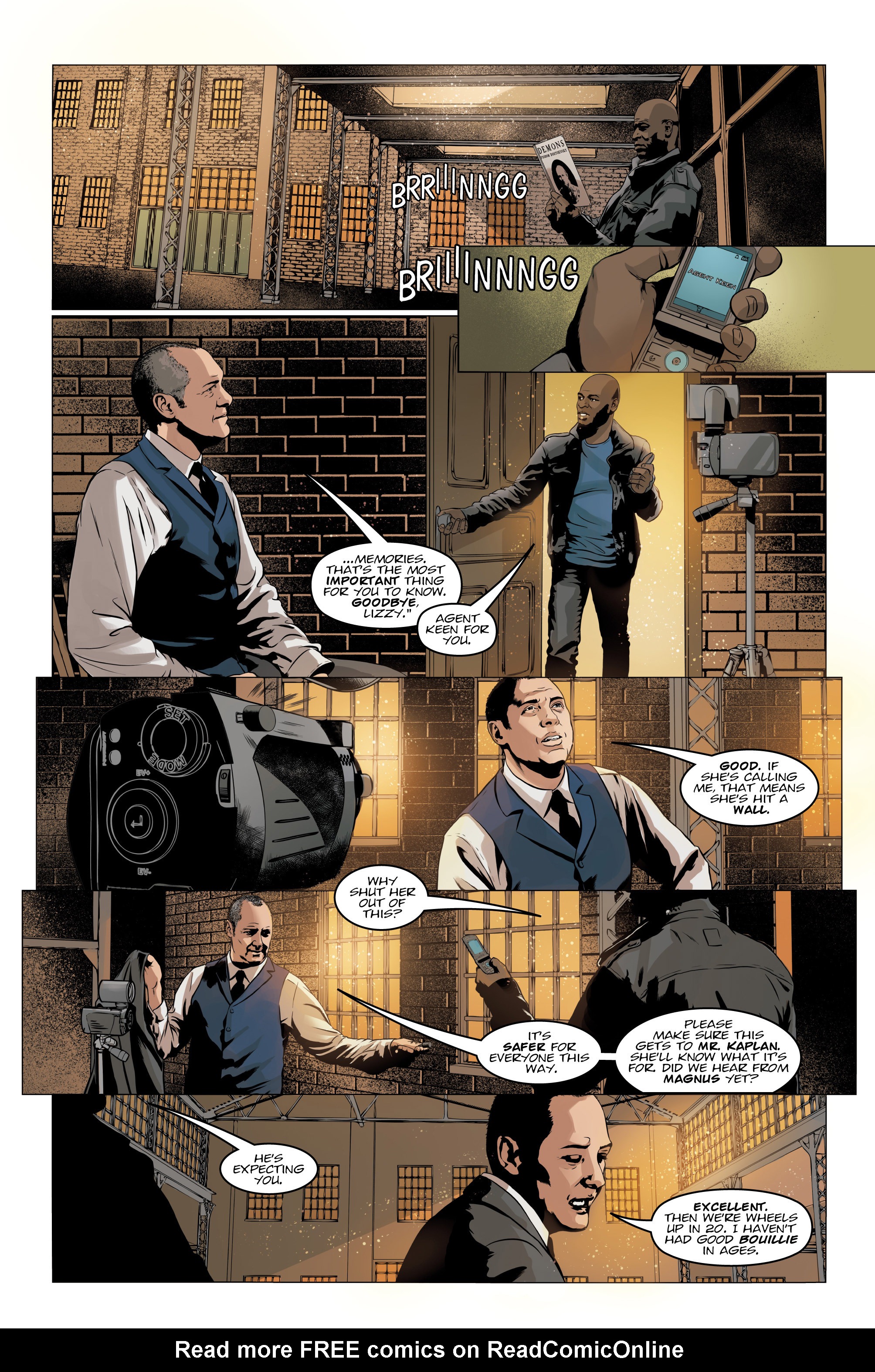 Read online The Blacklist comic -  Issue #2 - 18