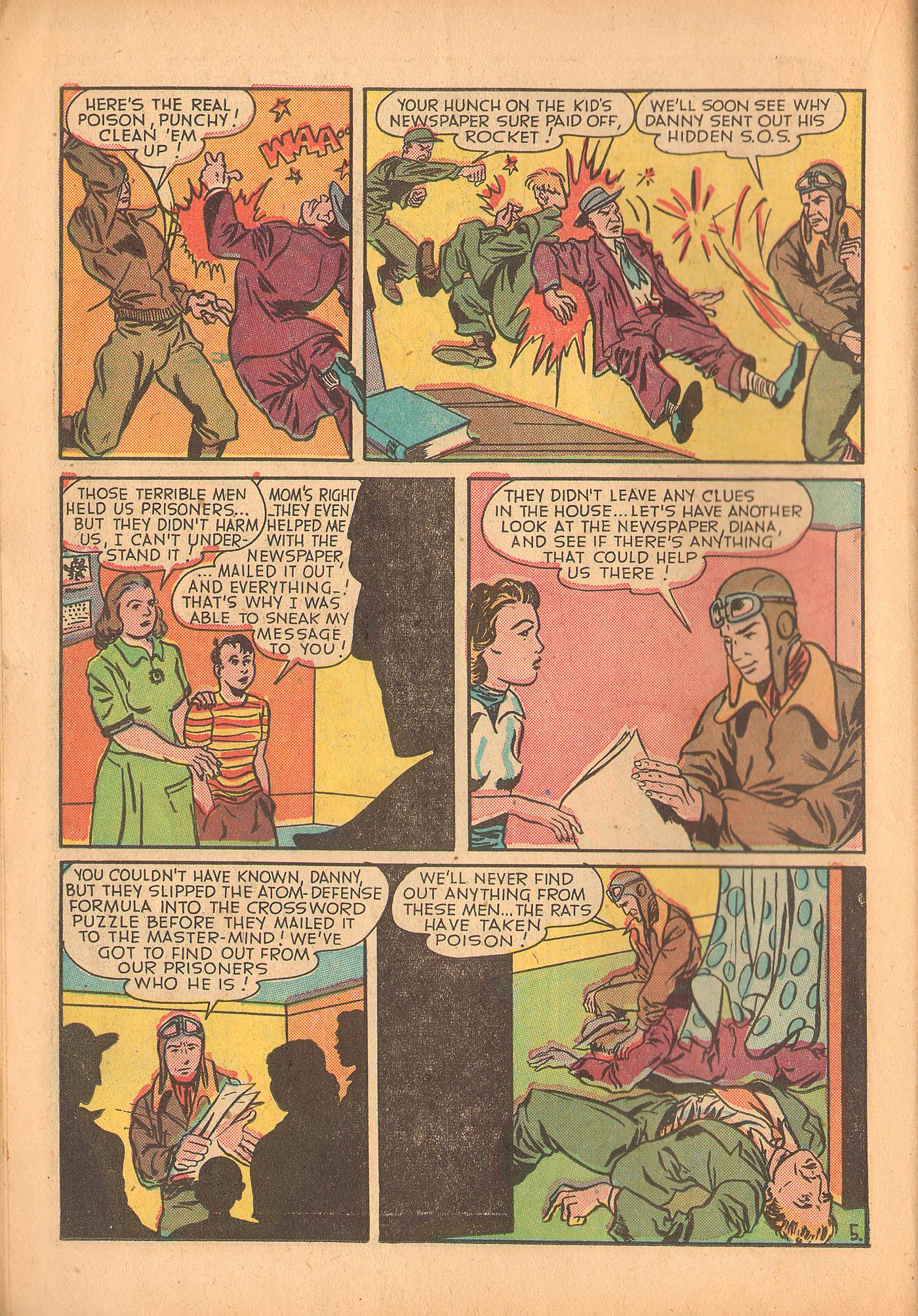 Read online Rocket Kelly (1945) comic -  Issue #4 - 18