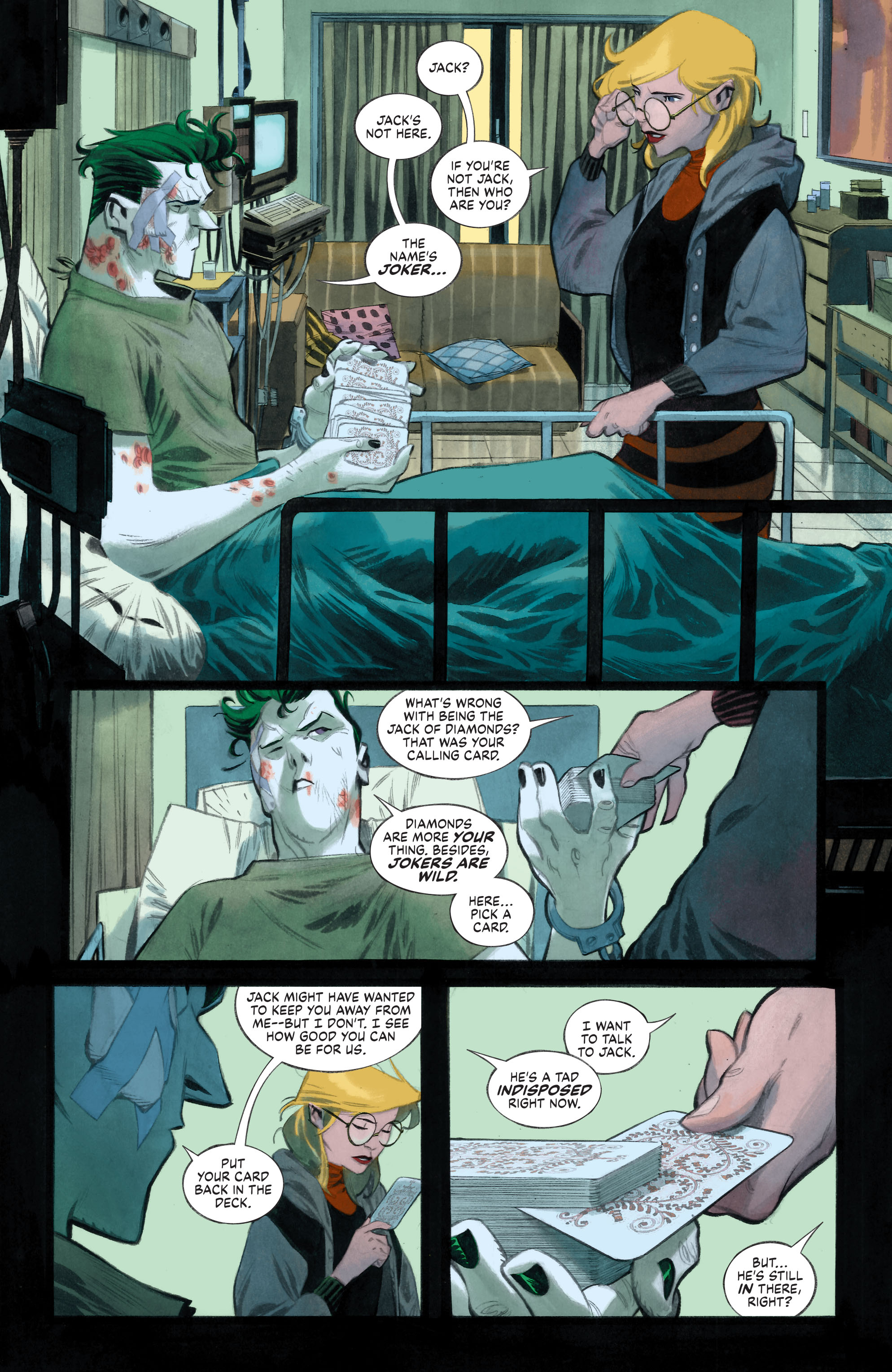 Read online Batman: White Knight Presents: Harley Quinn comic -  Issue #5 - 10