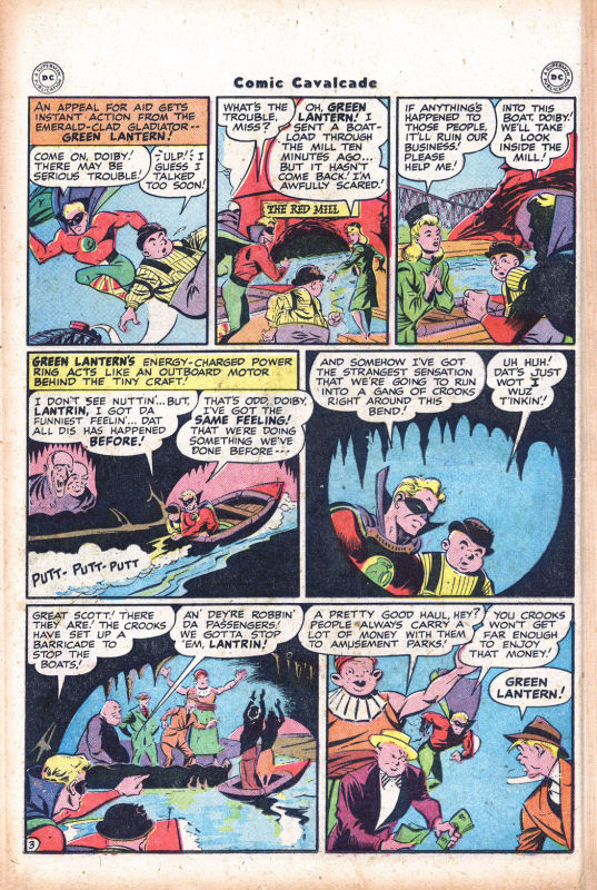 Read online Comic Cavalcade comic -  Issue #22 - 24