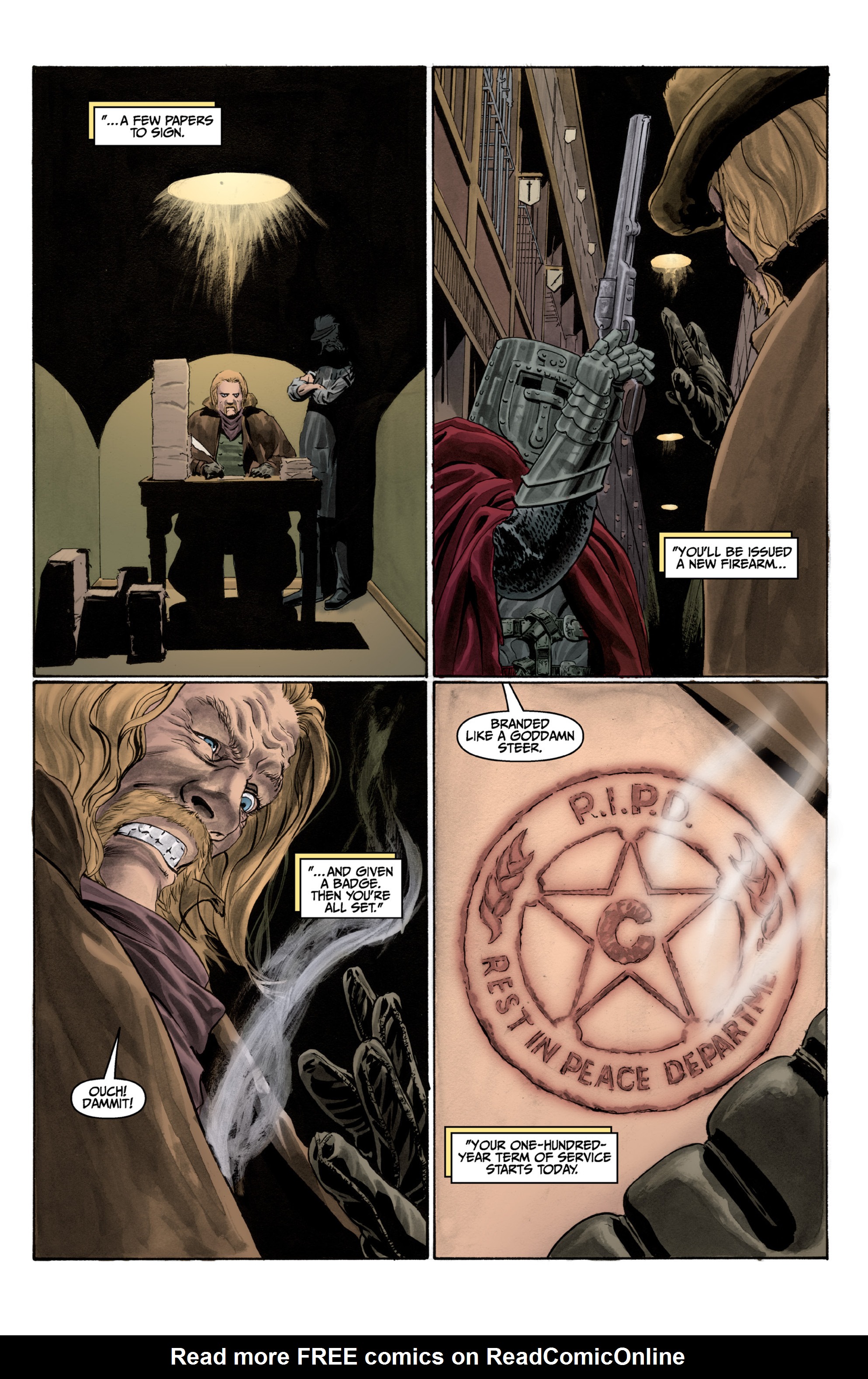 Read online R.I.P.D.: City of the Damned comic -  Issue # TPB - 21