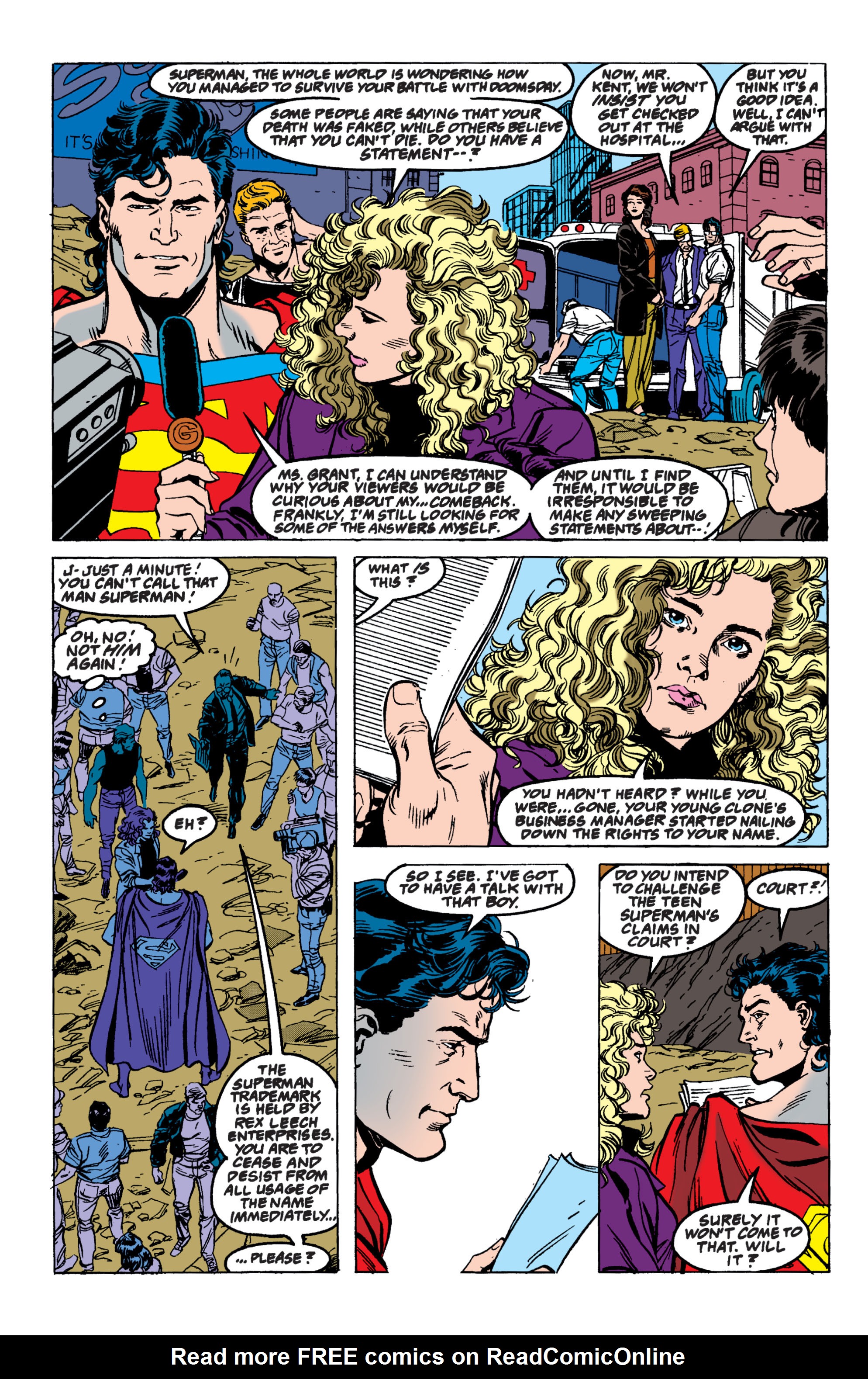 Read online Superman: The Death and Return of Superman Omnibus comic -  Issue # TPB (Part 13) - 74
