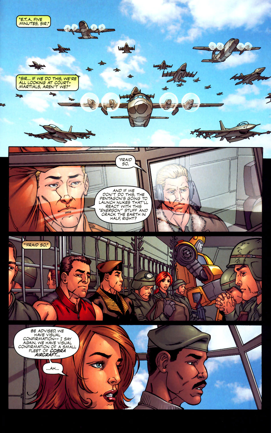 Read online G.I. Joe vs. The Transformers comic -  Issue #5 - 4