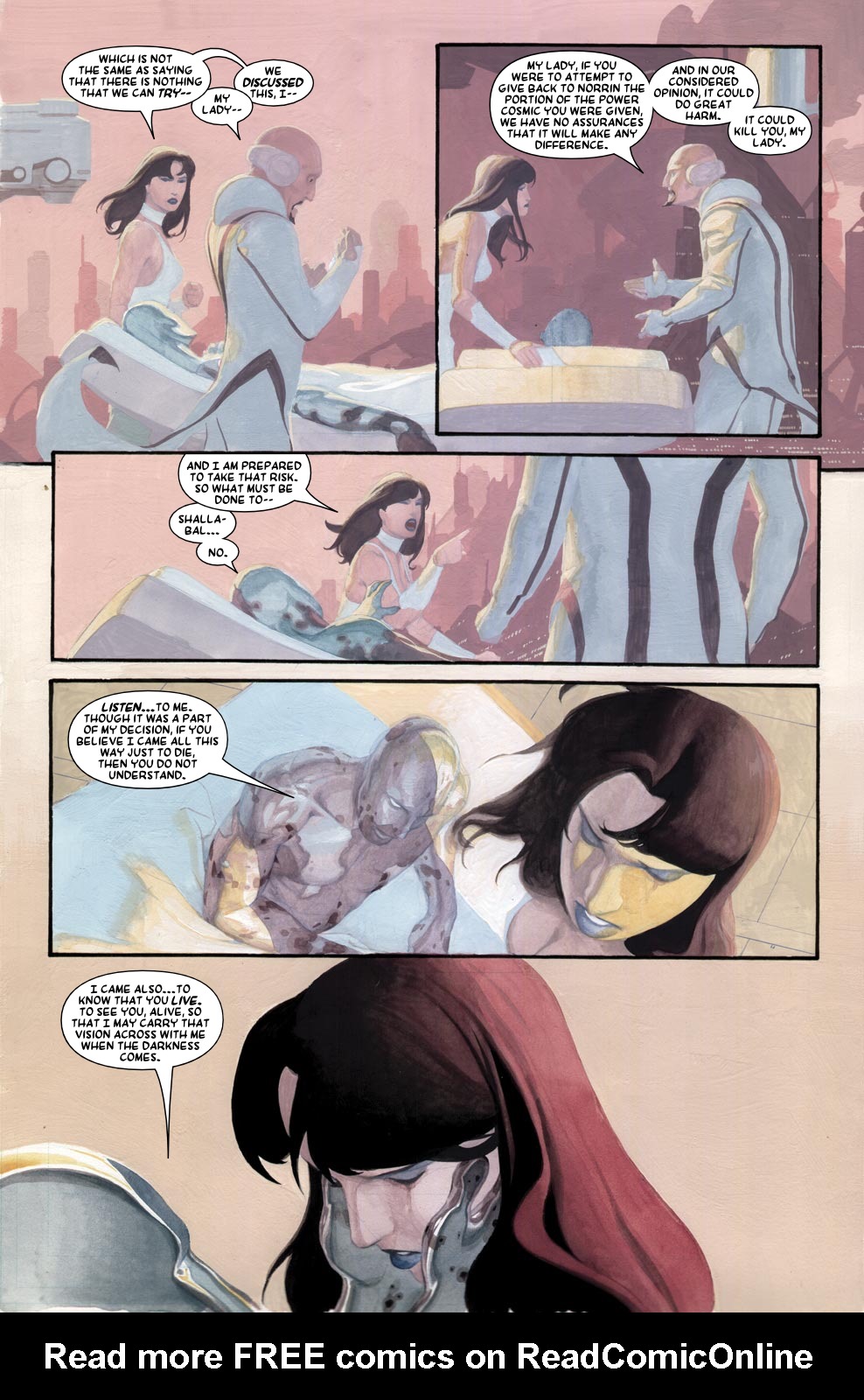 Read online Silver Surfer: Requiem comic -  Issue #4 - 9