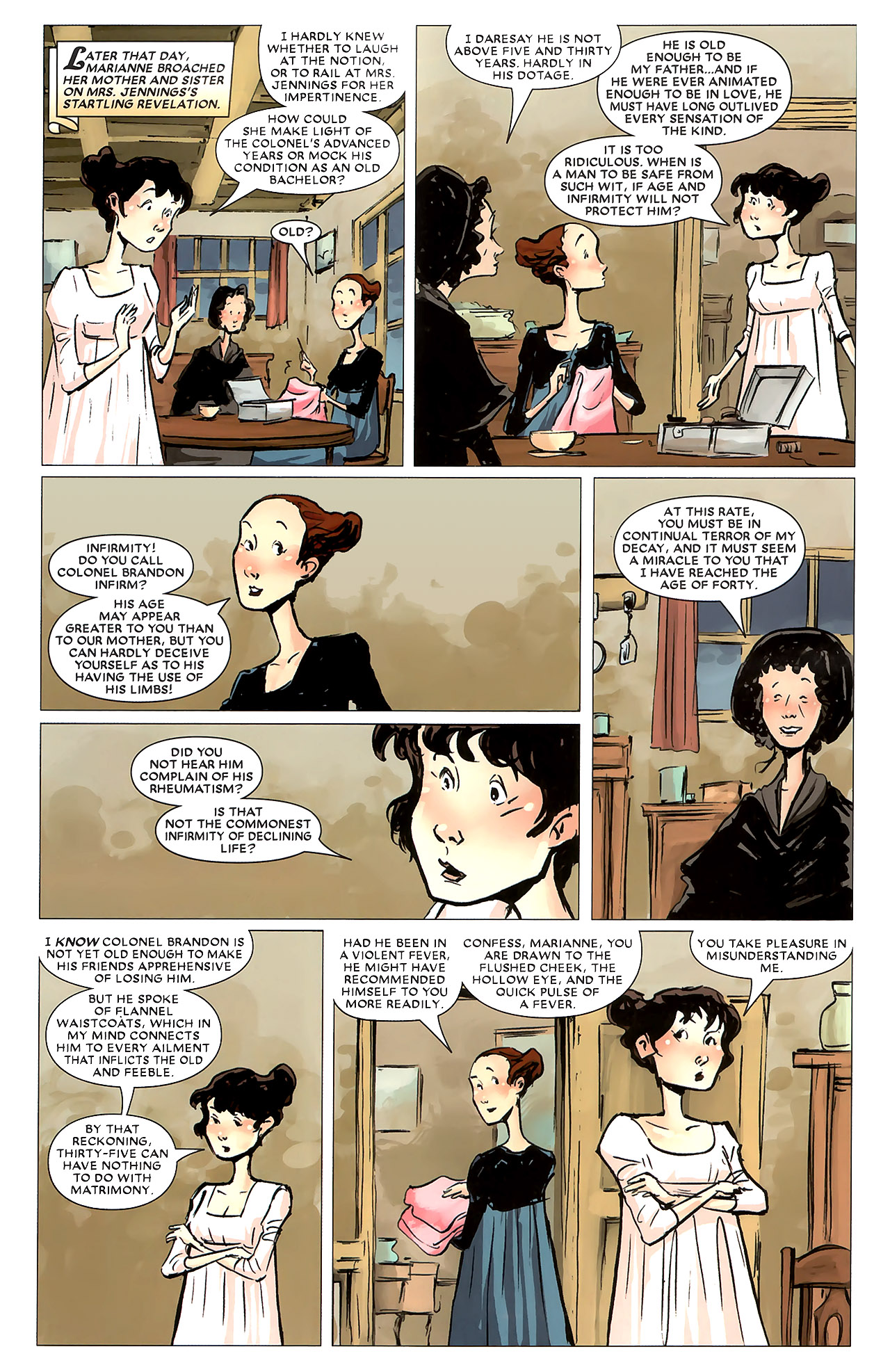 Read online Sense & Sensibility comic -  Issue #2 - 7