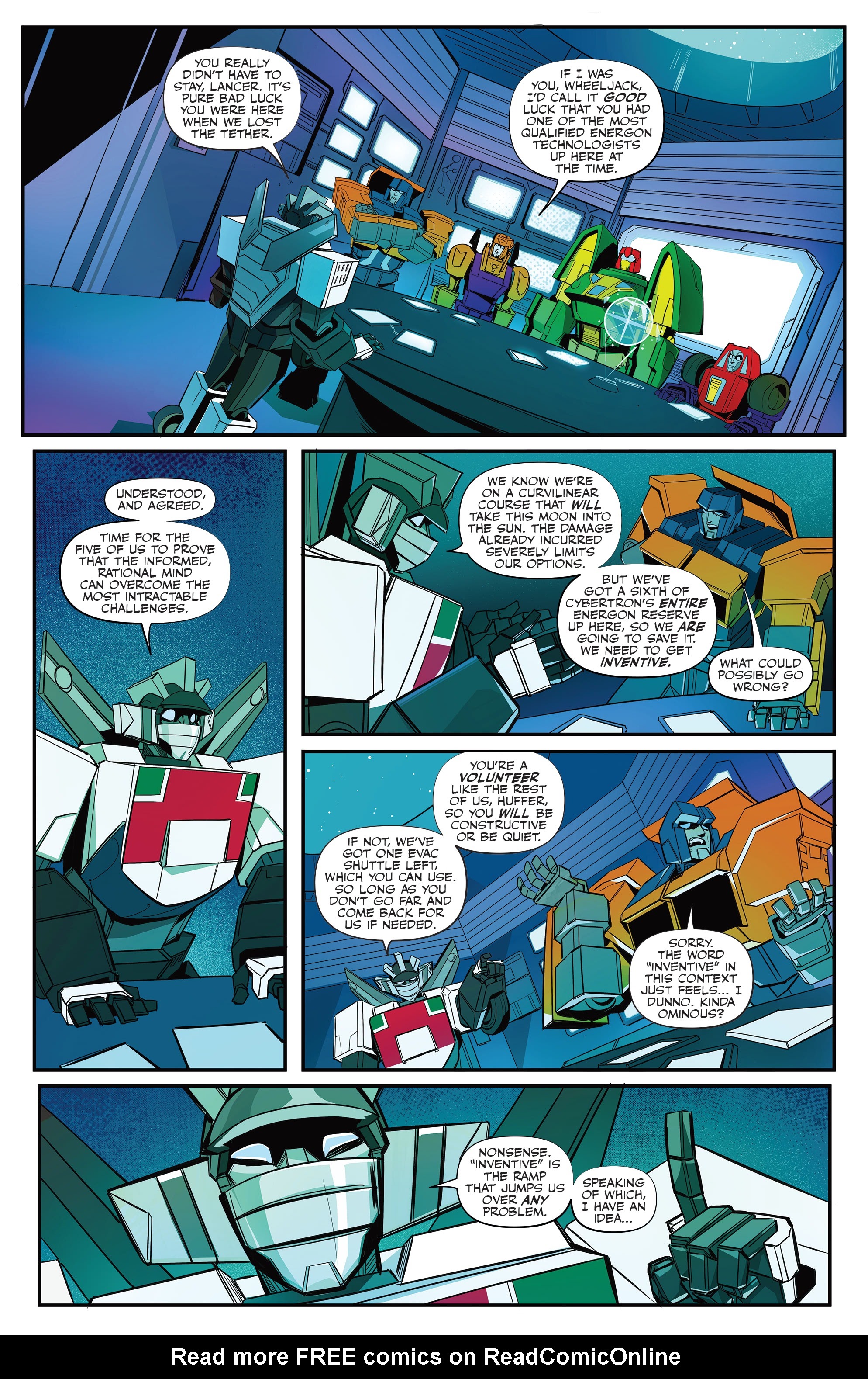 Read online Transformers (2019) comic -  Issue #24 - 6
