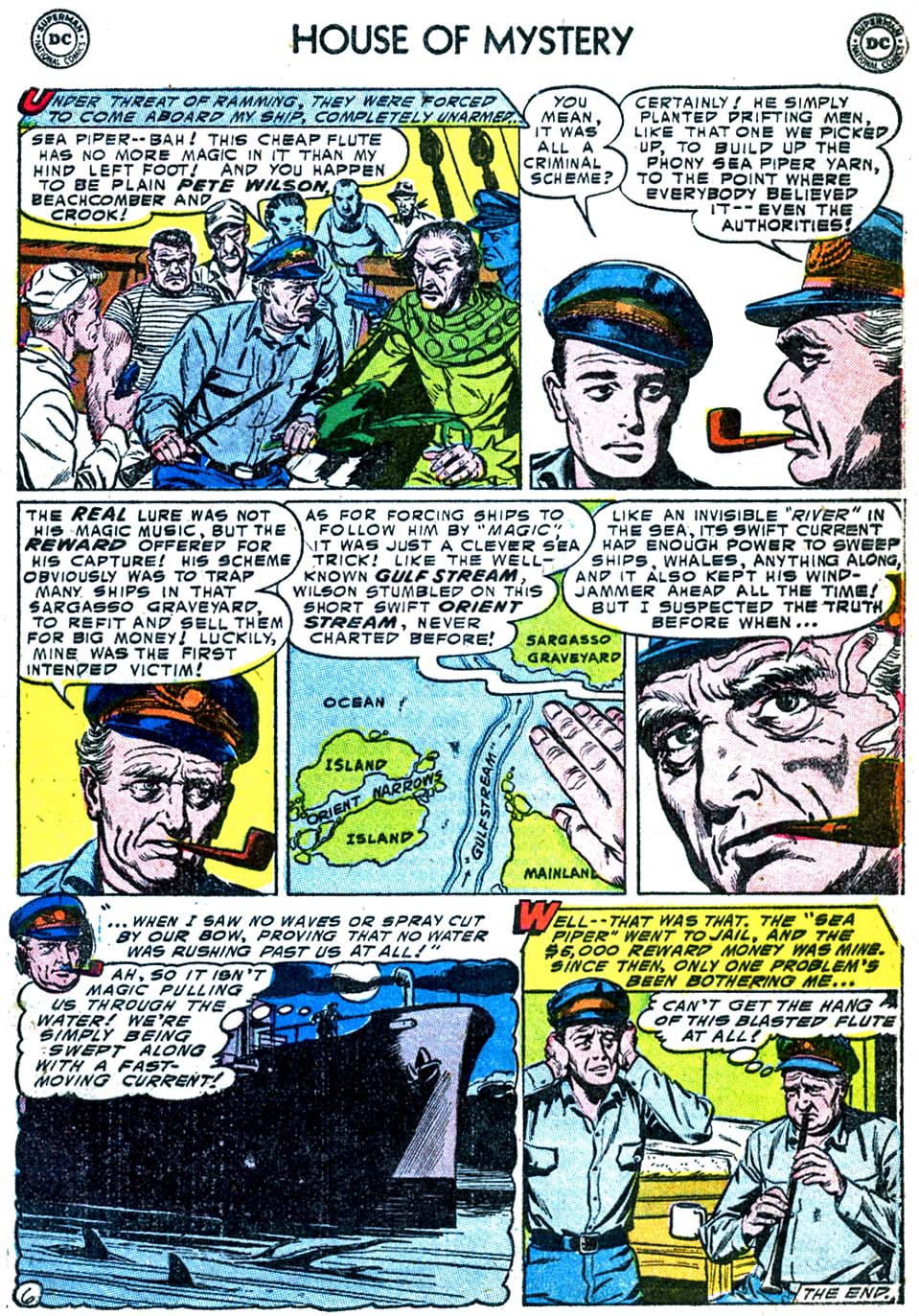 Read online House of Mystery (1951) comic -  Issue #32 - 33
