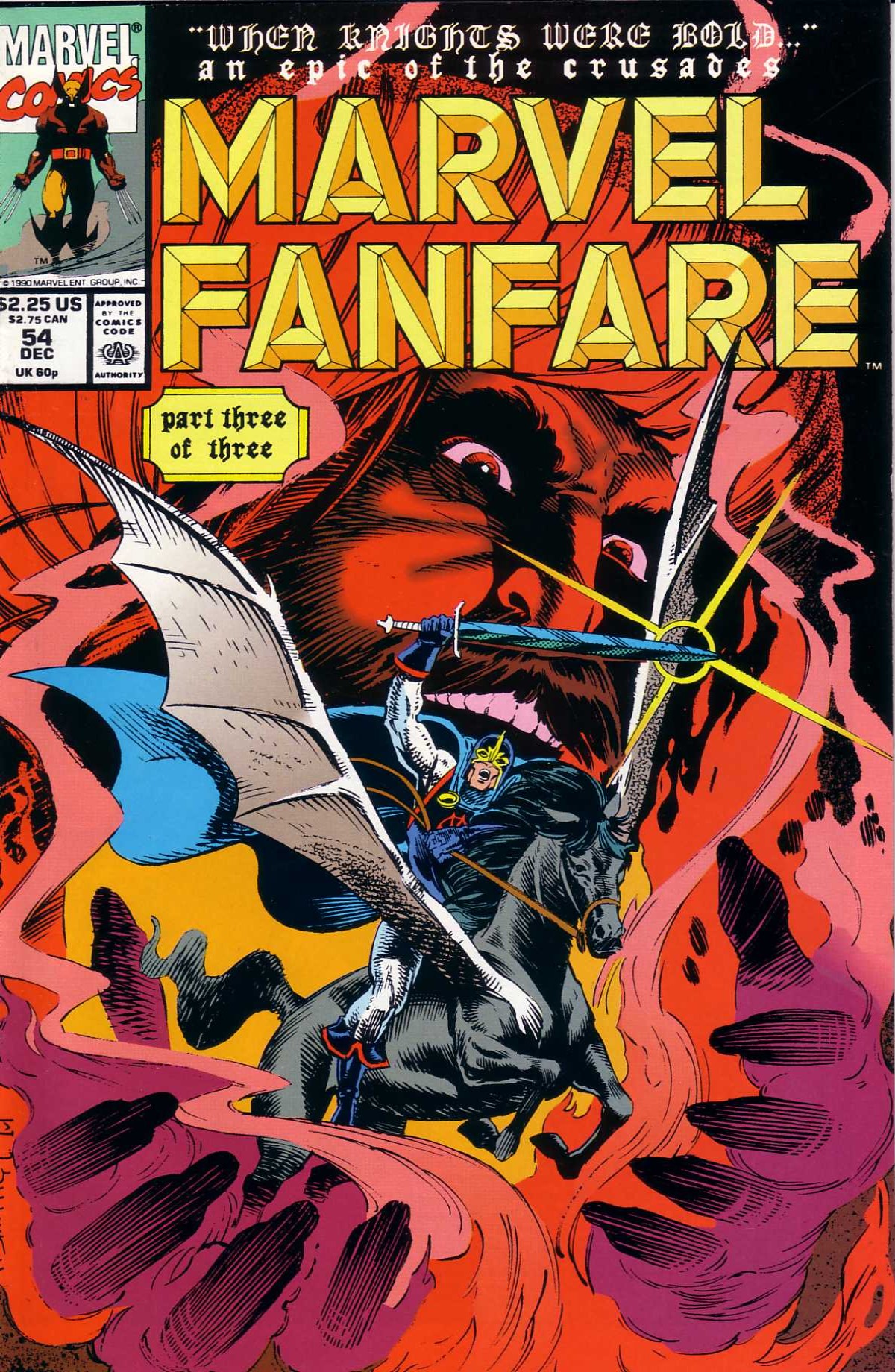 Read online Marvel Fanfare (1982) comic -  Issue #54 - 1