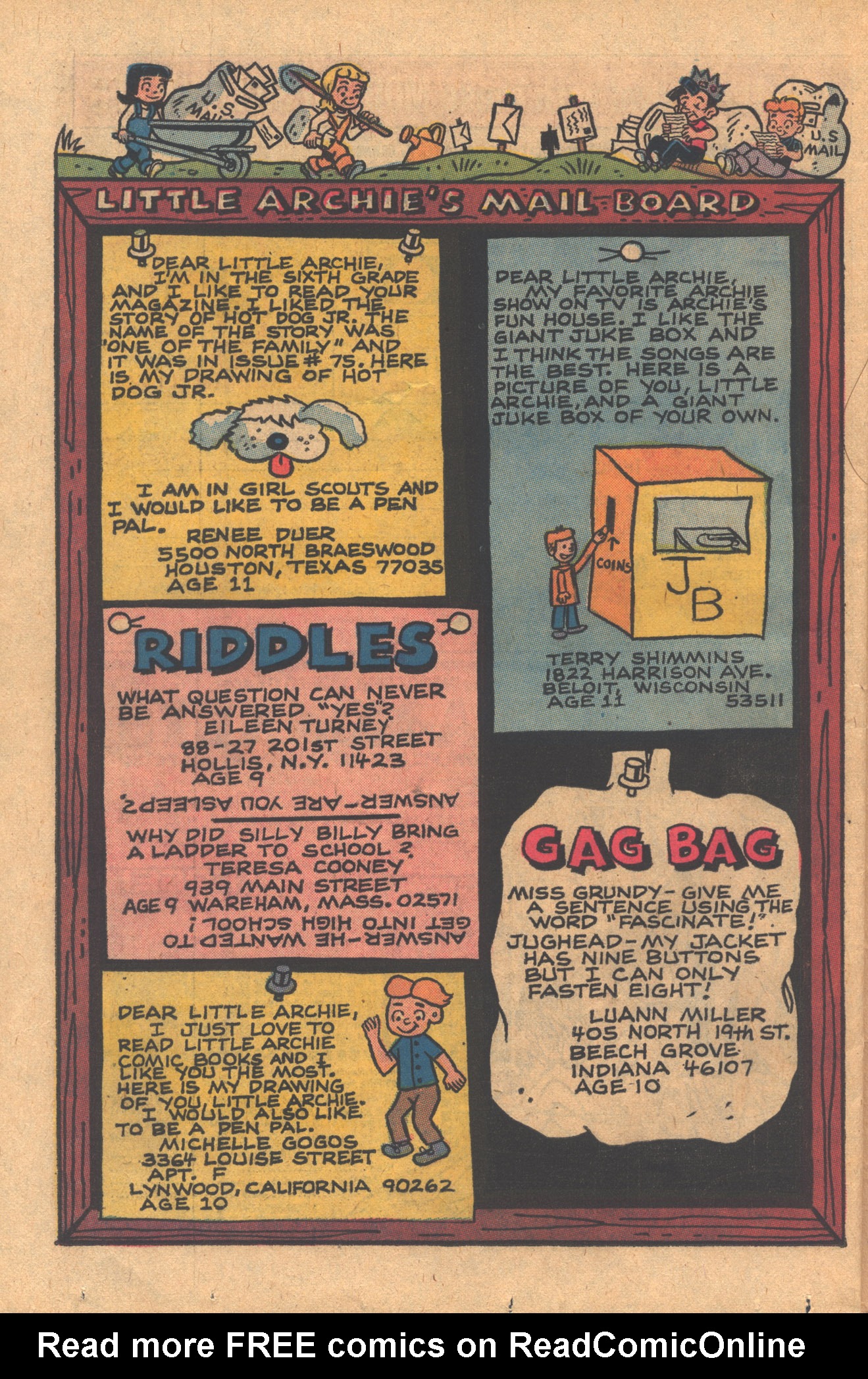 Read online The Adventures of Little Archie comic -  Issue #79 - 42