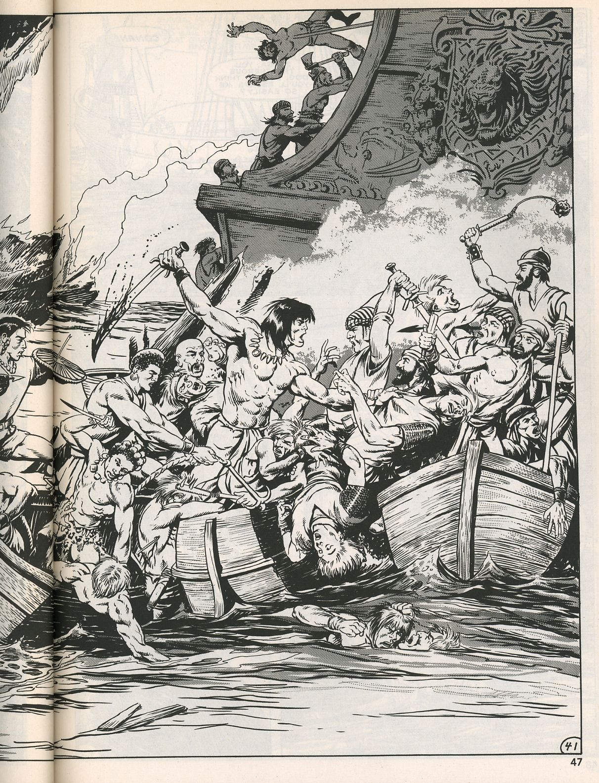 Read online The Savage Sword Of Conan comic -  Issue #129 - 69