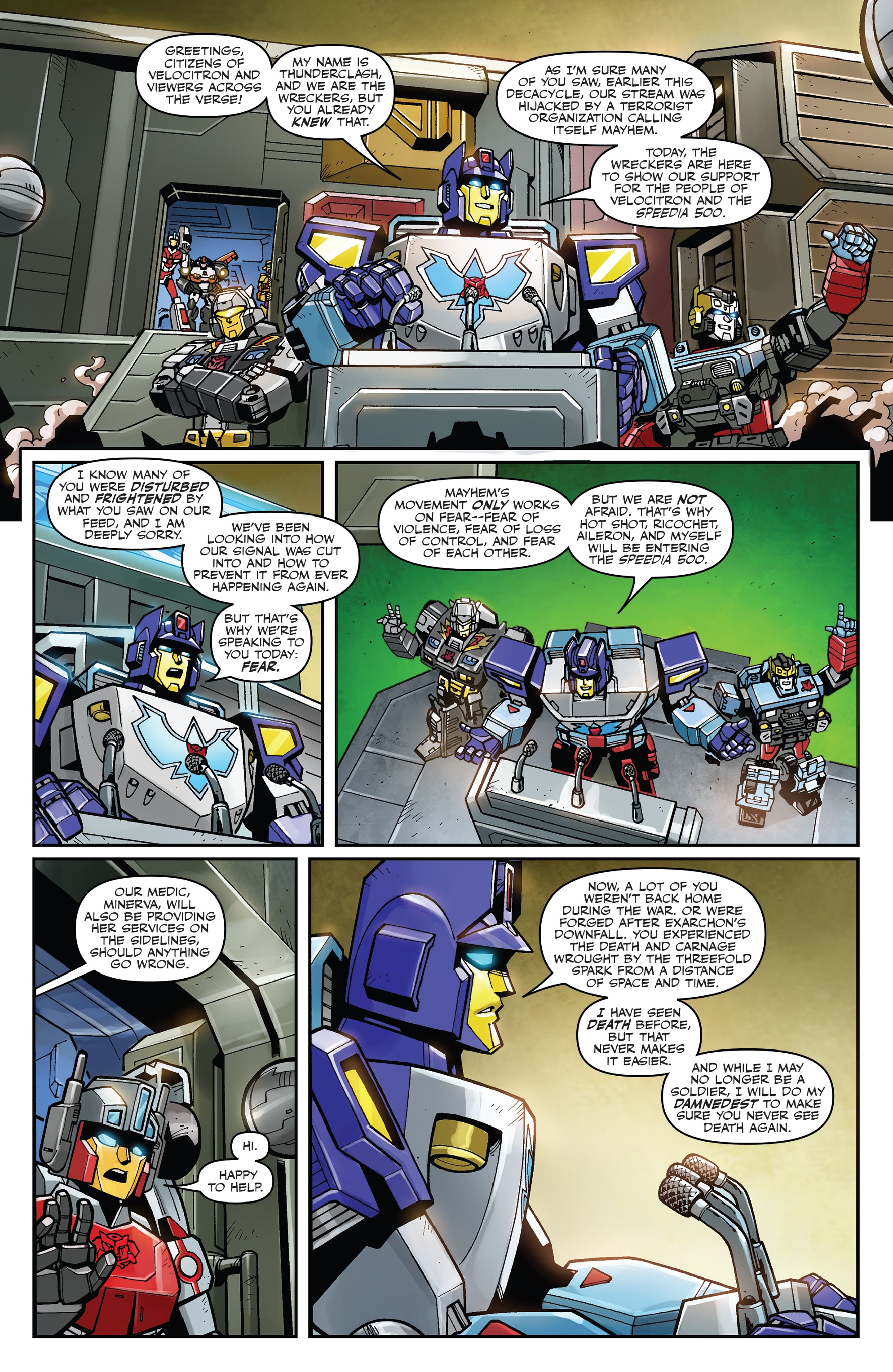 Read online Transformers: Wreckers-Tread and Circuits comic -  Issue #1 - 15