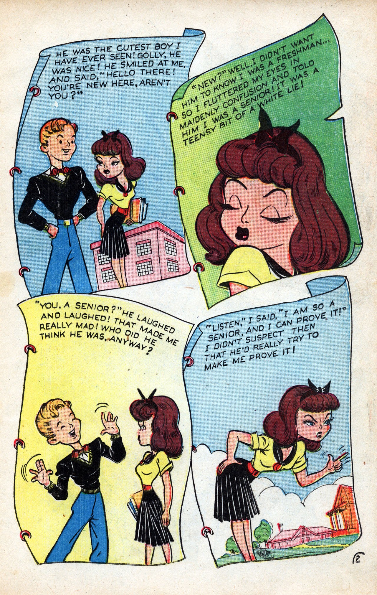 Read online Junior Miss (1947) comic -  Issue #24 - 25