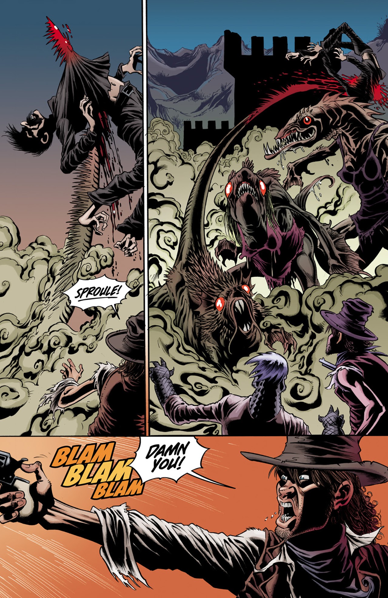 Read online Billy the Kid's Old Timey Oddities and the Orm of Loch Ness comic -  Issue #3 - 17