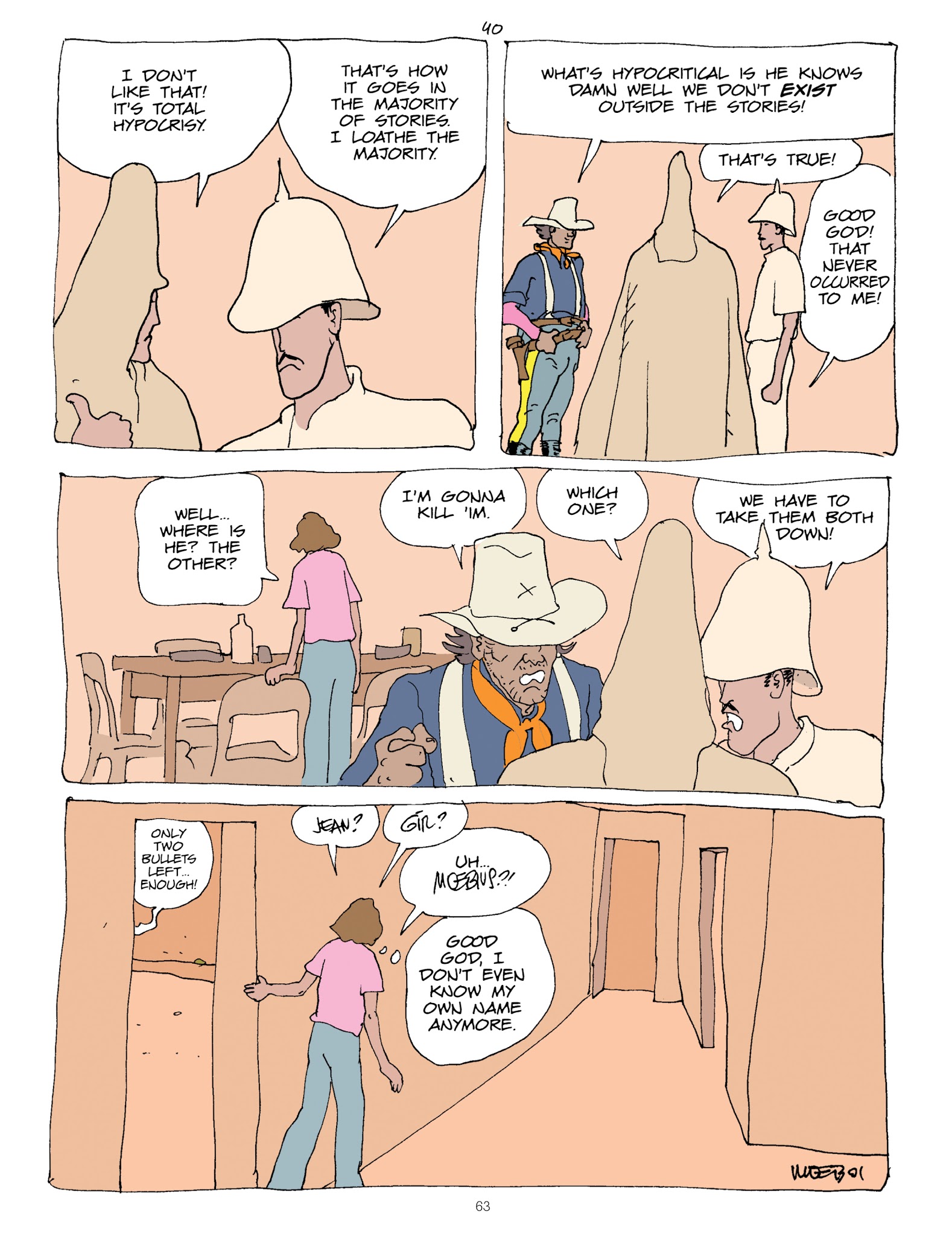 Read online Moebius Library comic -  Issue # TPB 2 - 62