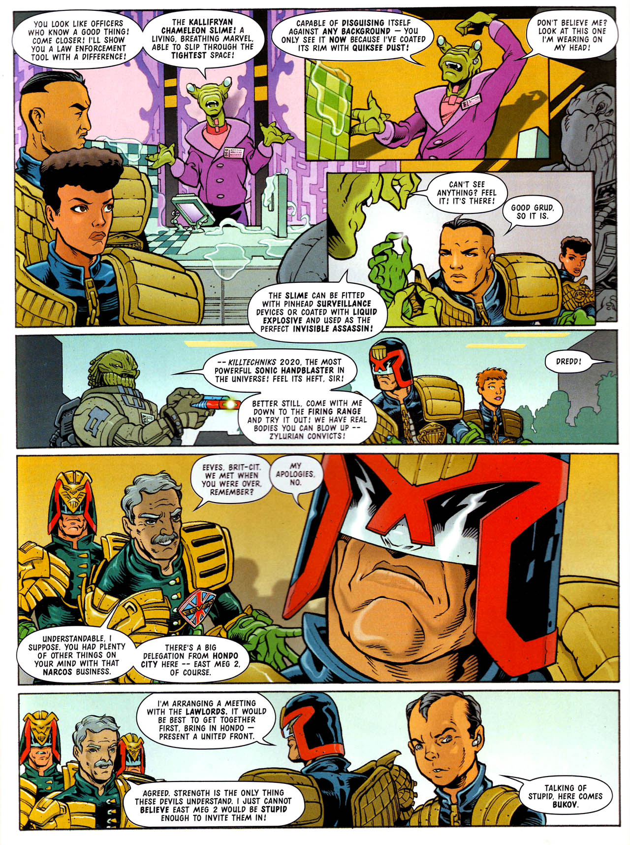 Read online Judge Dredd Megazine (vol. 3) comic -  Issue #76 - 7
