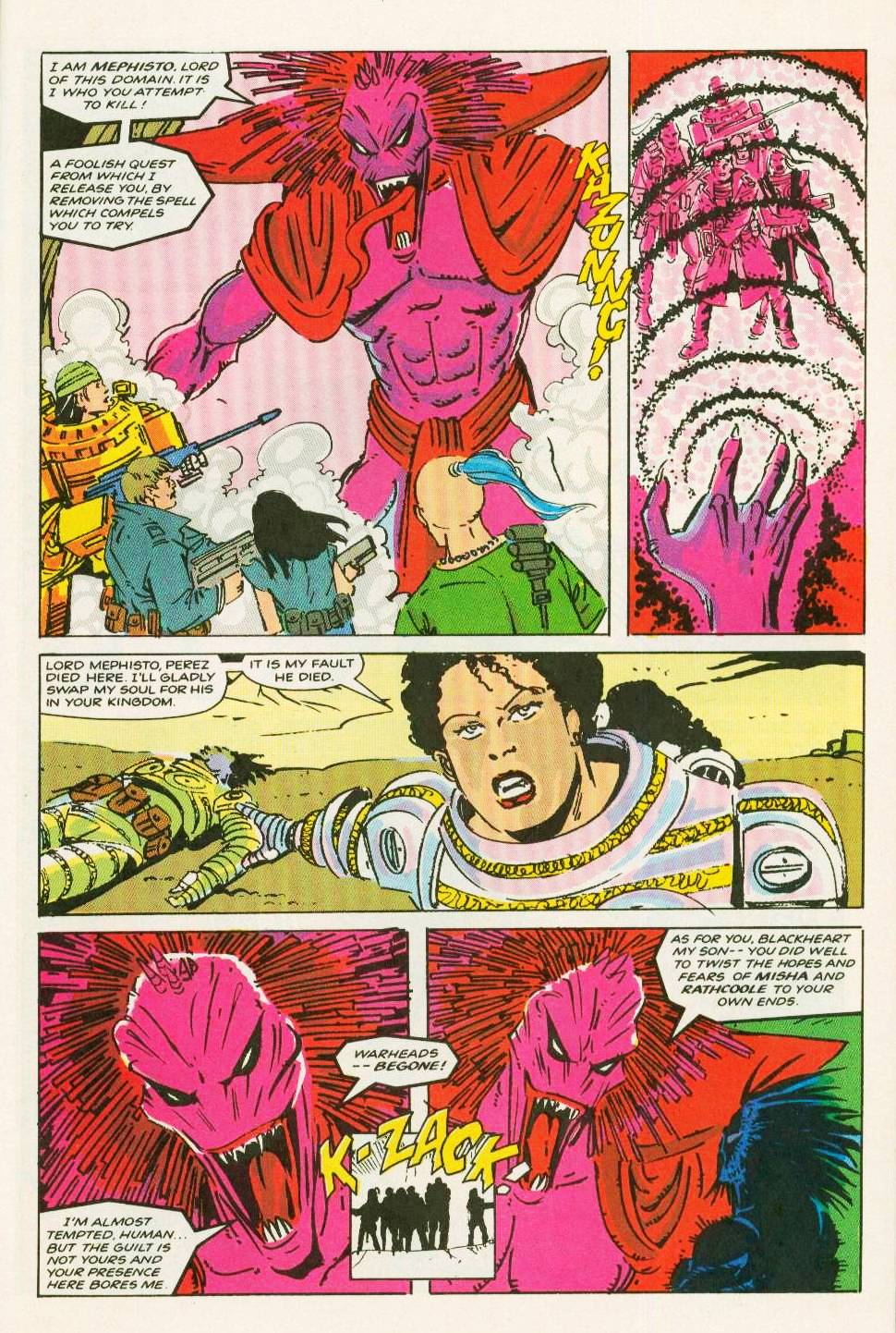 Read online Warheads comic -  Issue #10 - 20