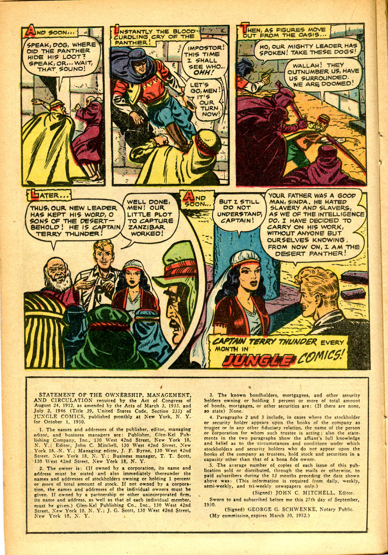 Read online Jungle Comics comic -  Issue #135 - 22
