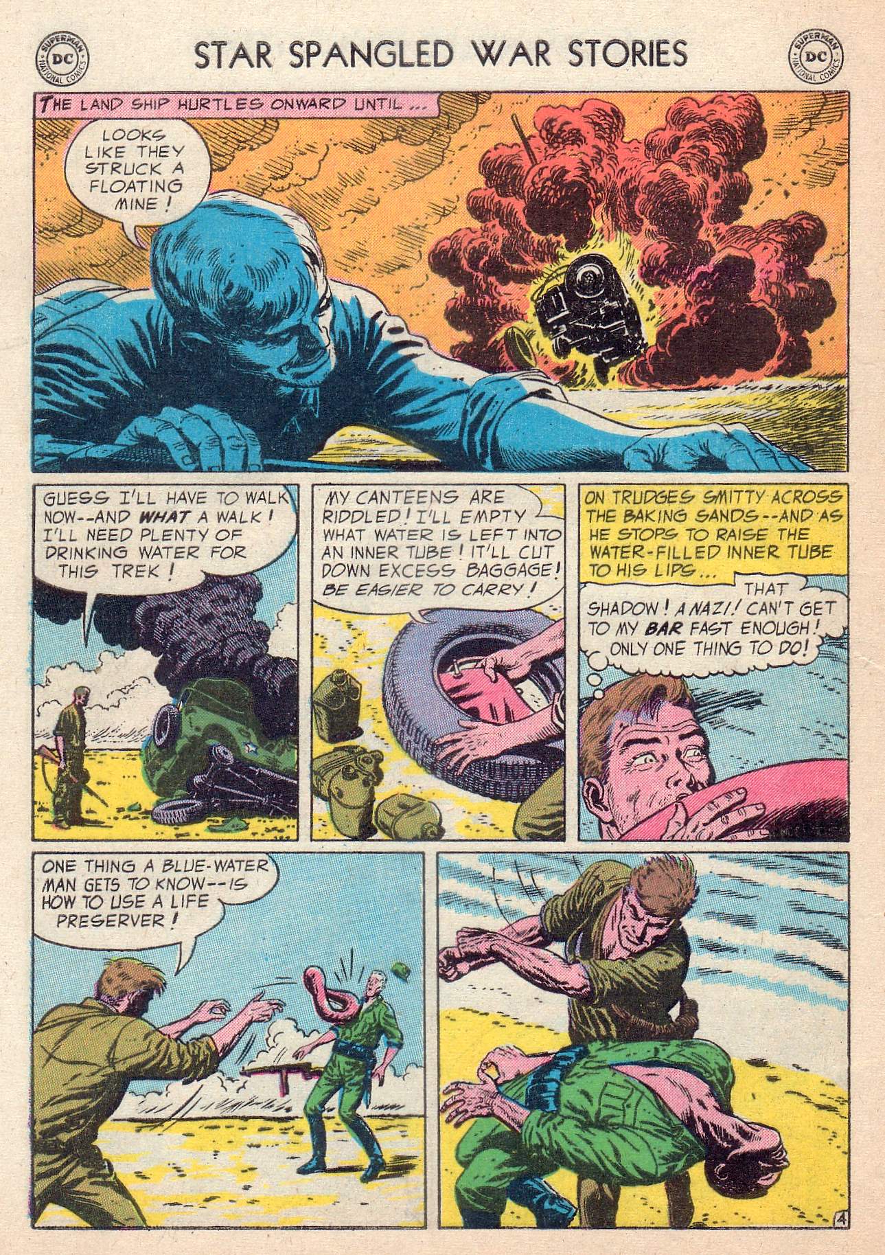 Read online Star Spangled War Stories (1952) comic -  Issue #35 - 32