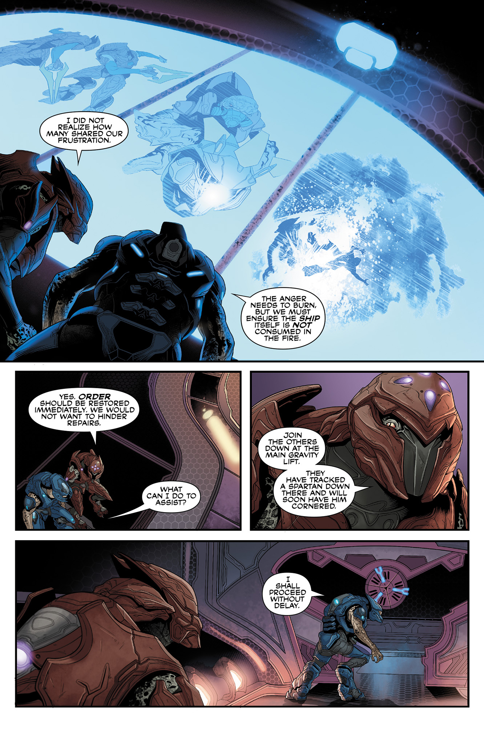 Read online Halo: Escalation comic -  Issue #22 - 8