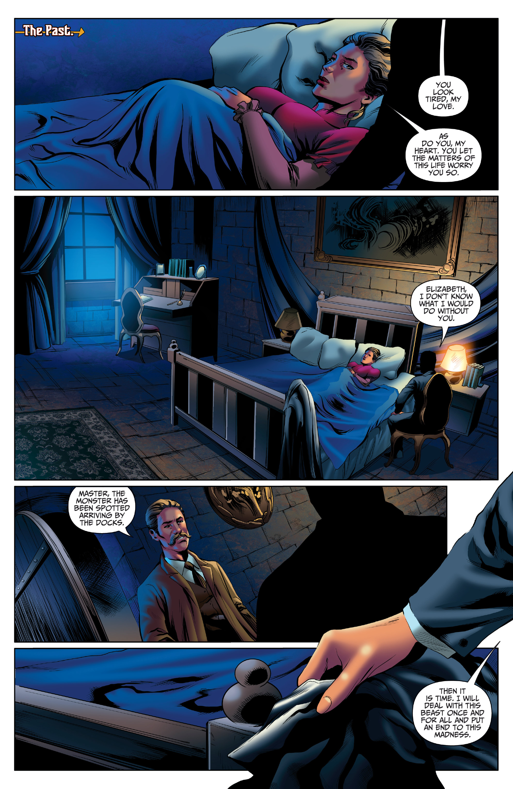Read online Van Helsing vs. Dracula's Daughter comic -  Issue #4 - 3