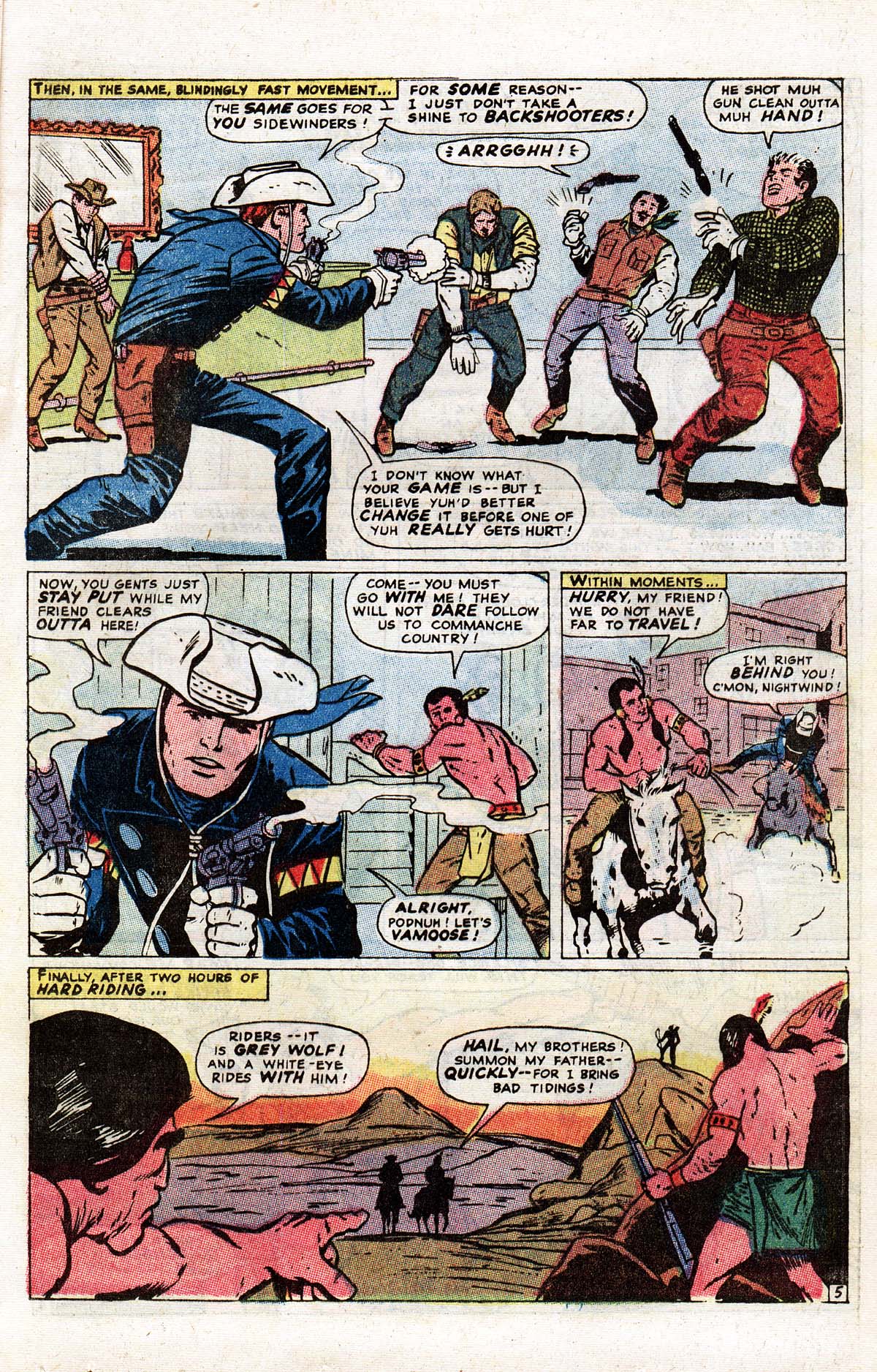 Read online The Mighty Marvel Western comic -  Issue #11 - 6