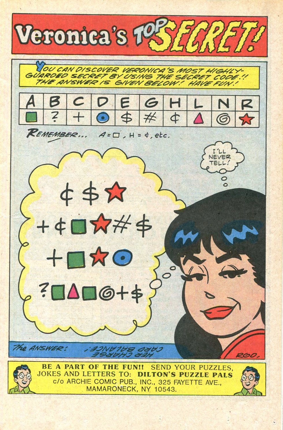 Read online Betty and Veronica (1987) comic -  Issue #7 - 11