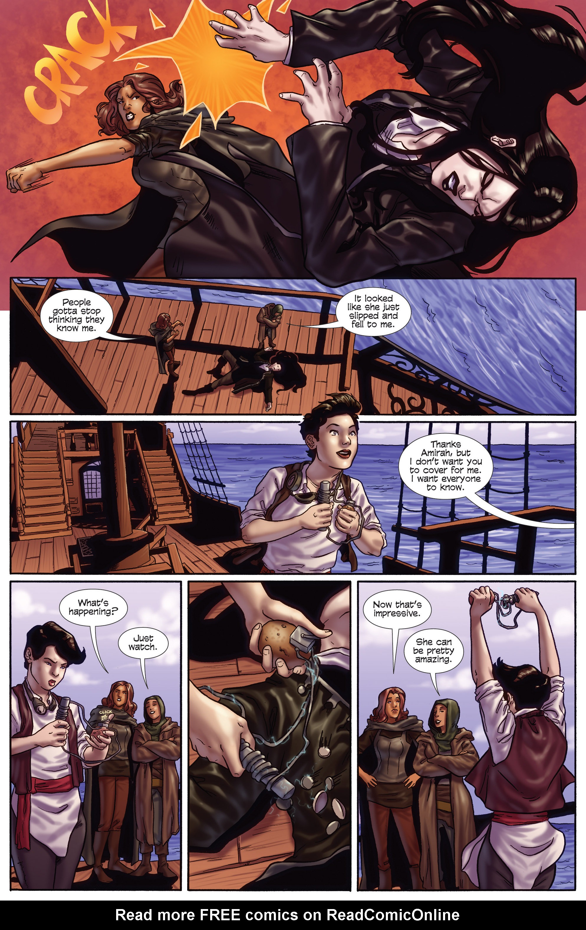 Read online Princeless: Raven the Pirate Princess comic -  Issue #6 - 17