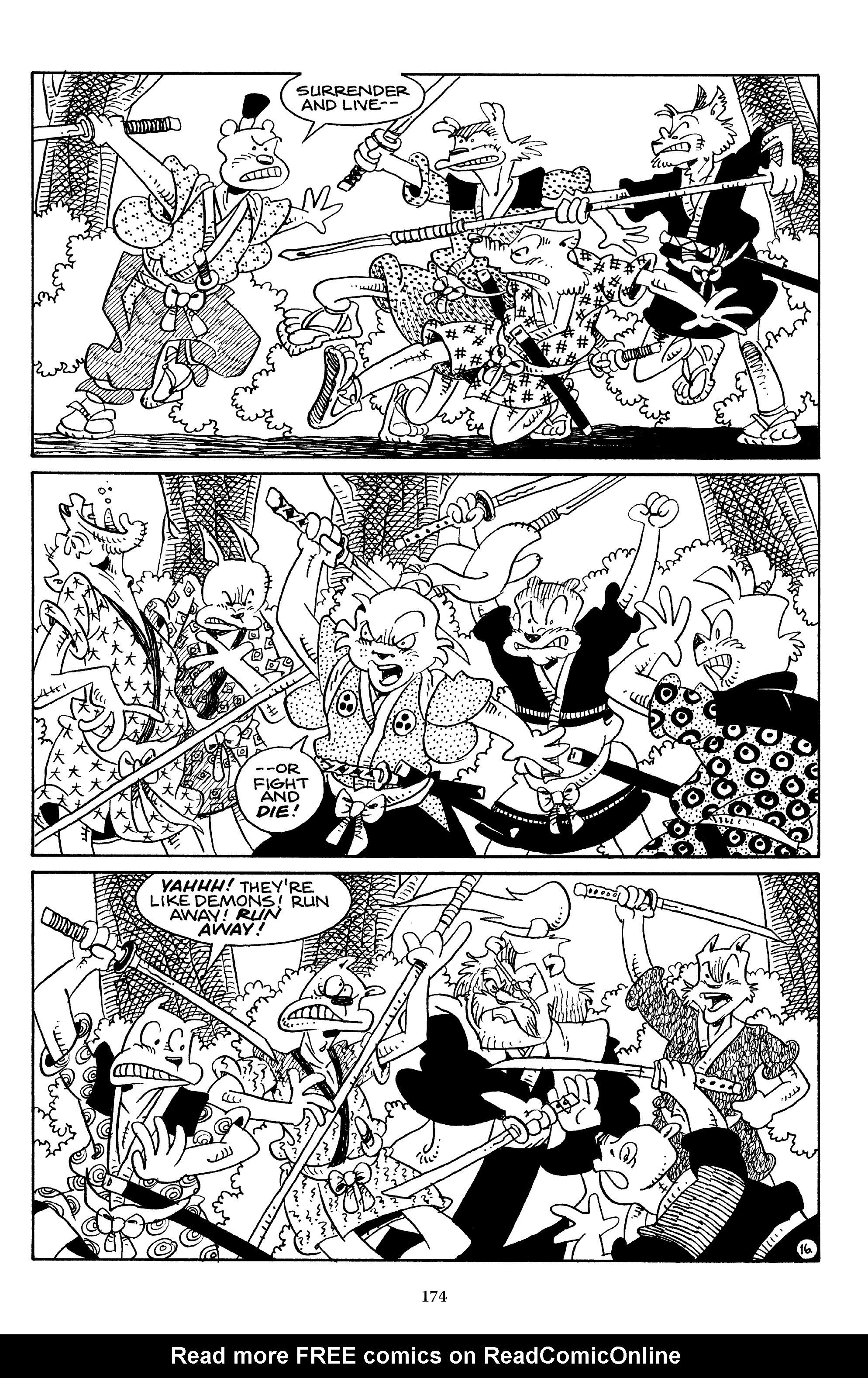 Read online The Usagi Yojimbo Saga comic -  Issue # TPB 4 - 173