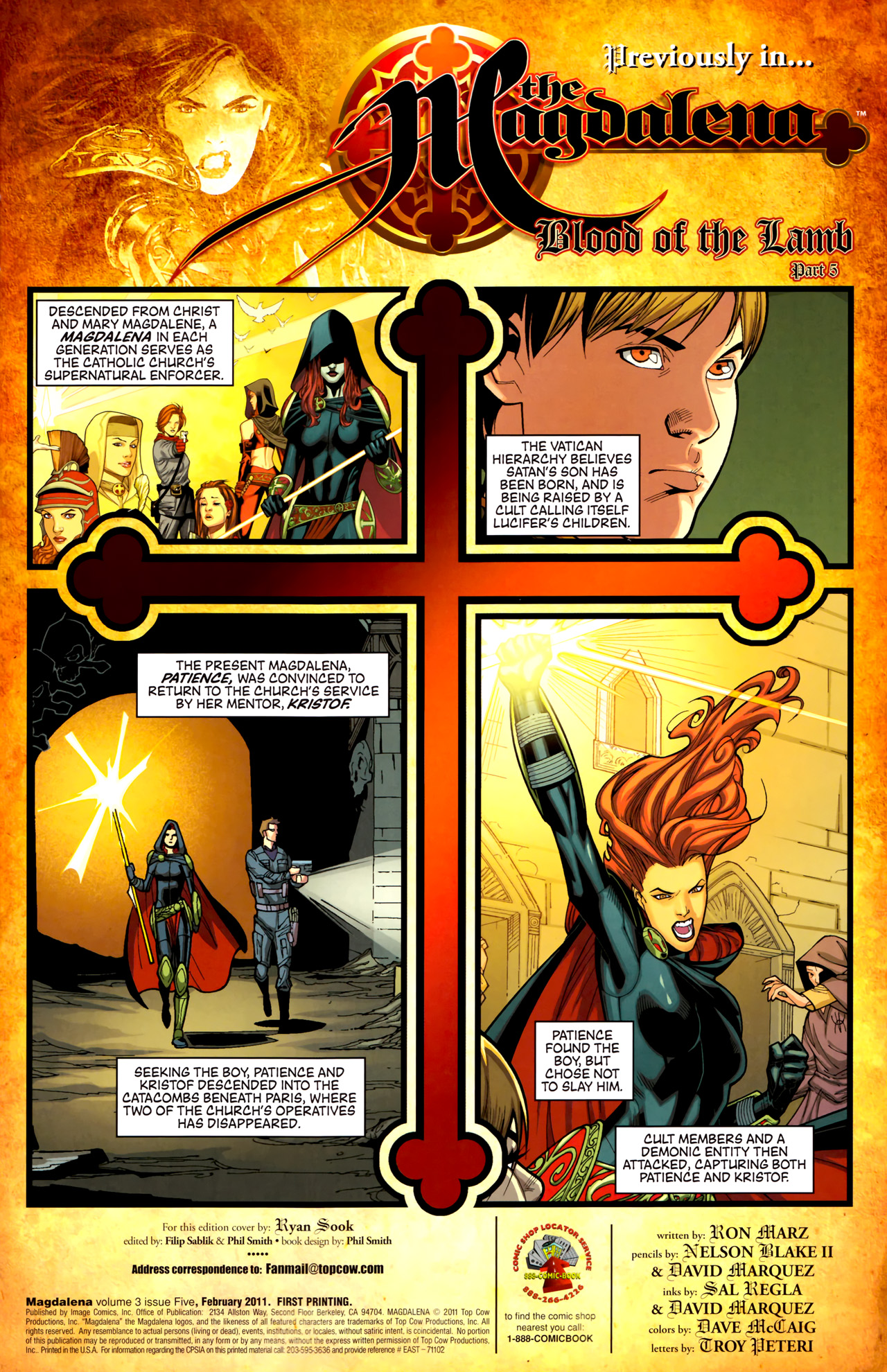 Read online The Magdalena (2010) comic -  Issue #5 - 2