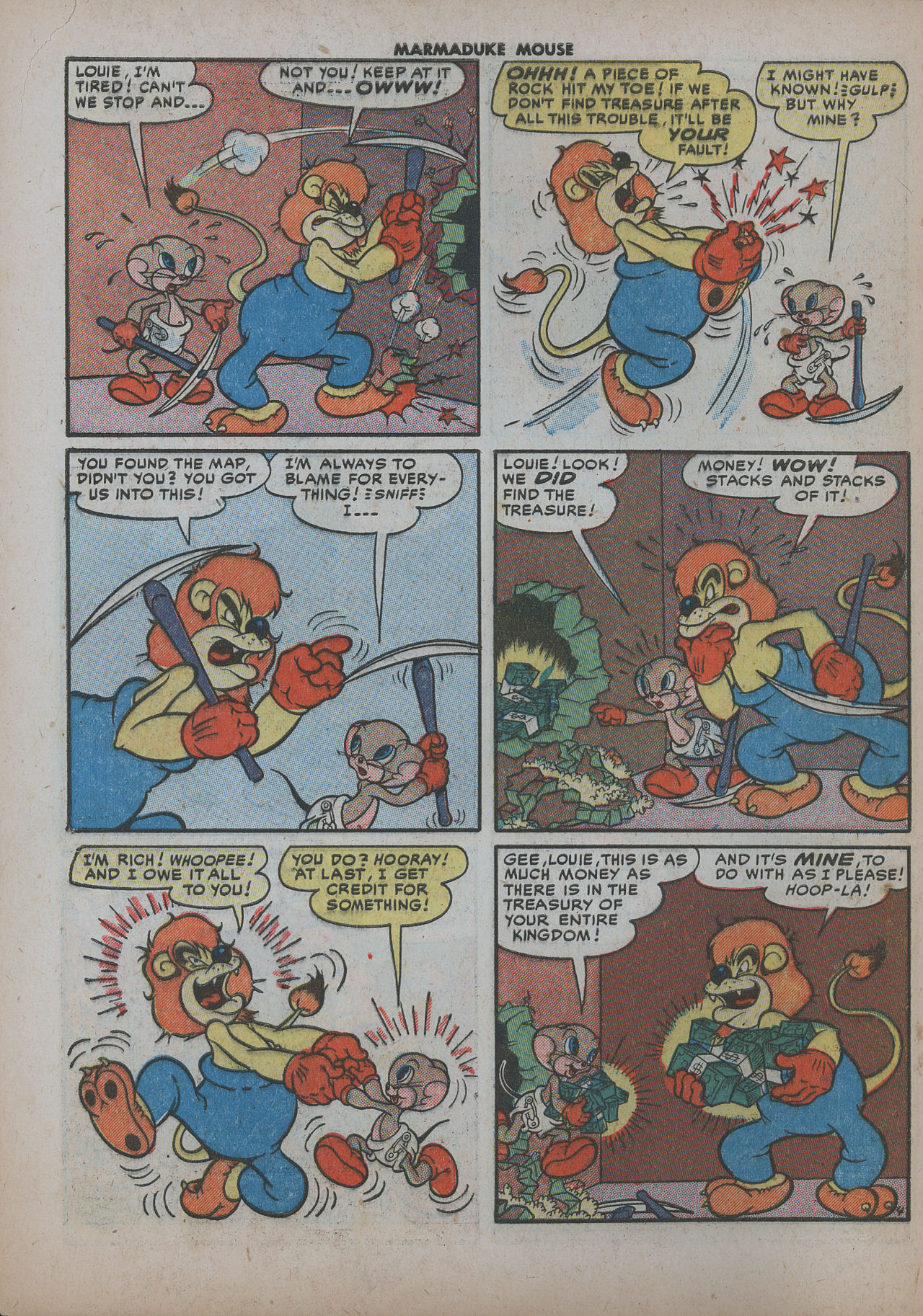 Read online Marmaduke Mouse comic -  Issue #23 - 6