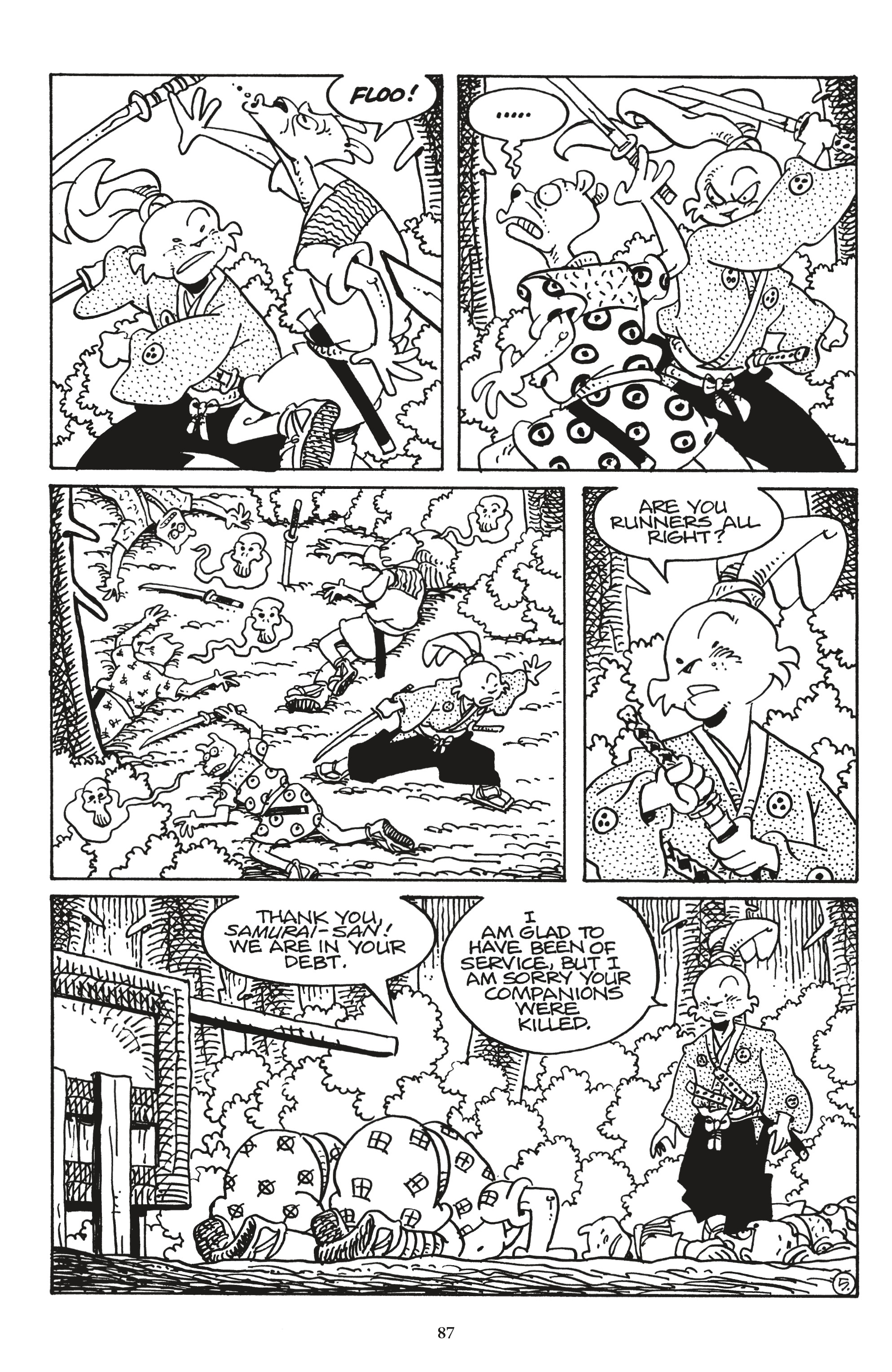 Read online The Usagi Yojimbo Saga comic -  Issue # TPB 8 (Part 1) - 87