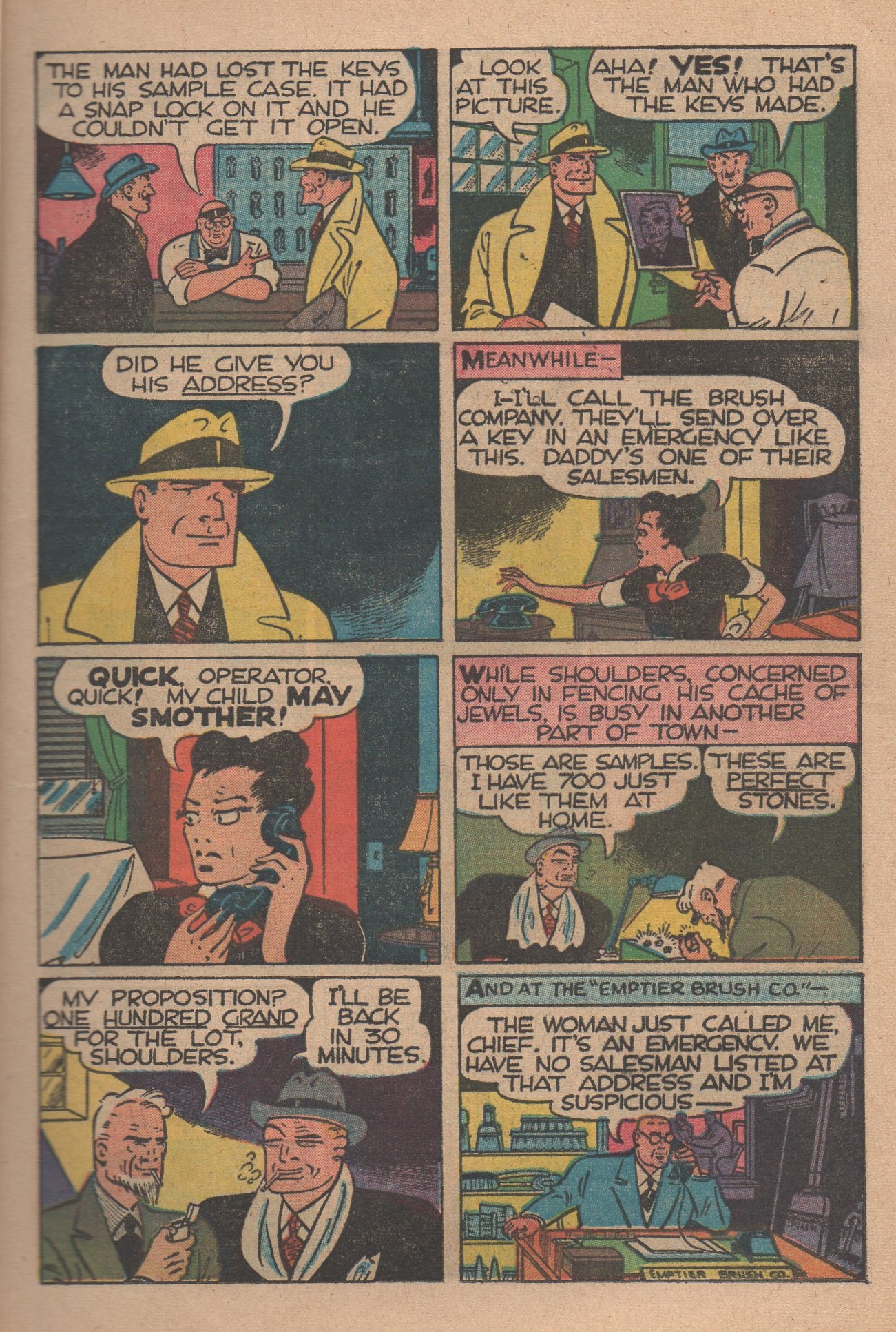Read online Dick Tracy comic -  Issue #144 - 9