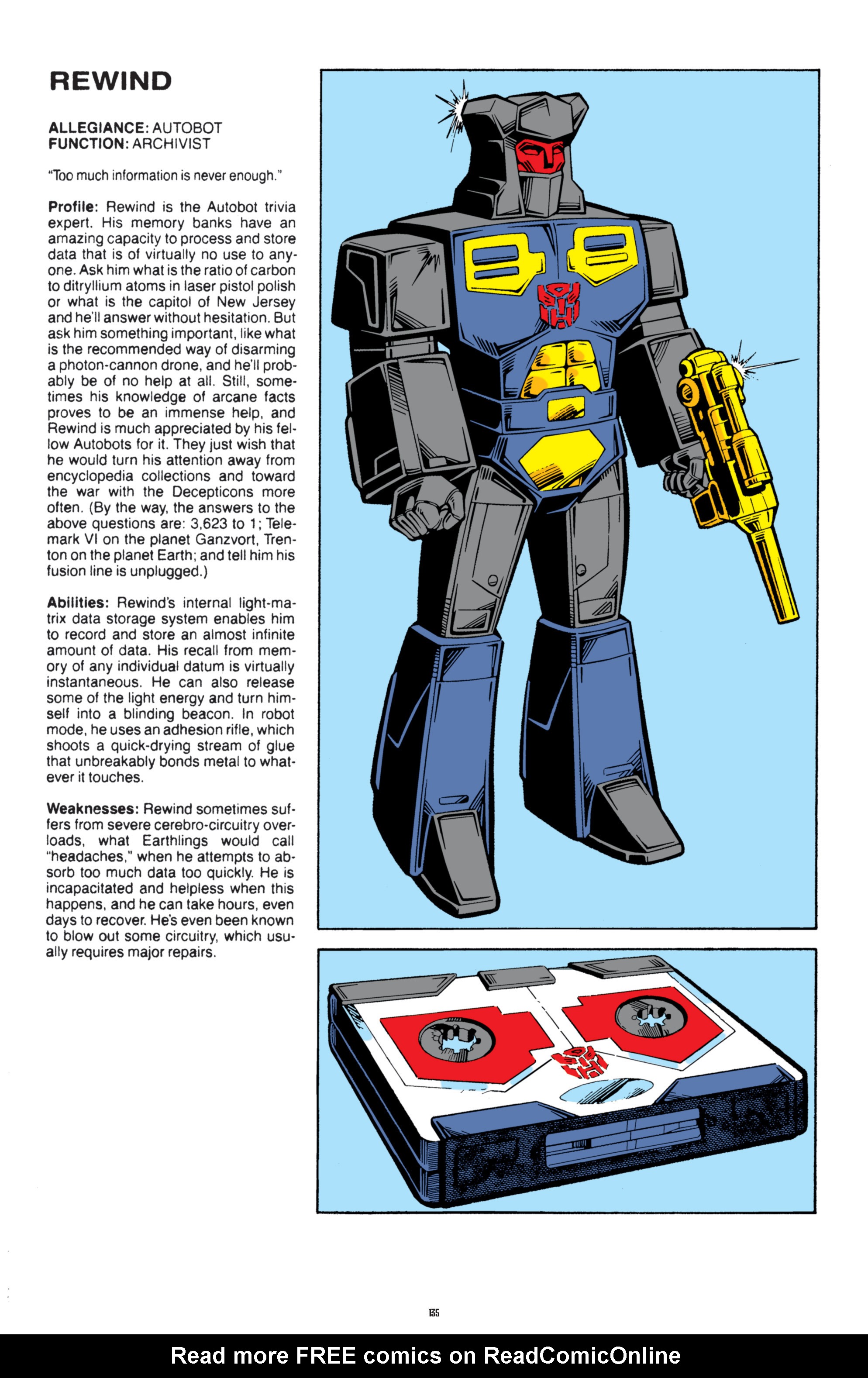 Read online The Transformers Classics comic -  Issue # TPB 8 - 133