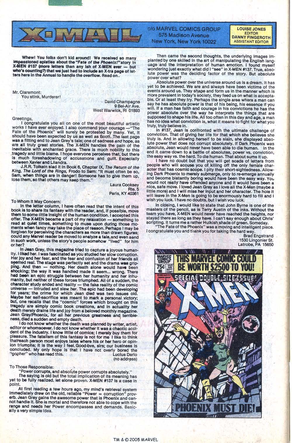 Read online Uncanny X-Men (1963) comic -  Issue # _Annual 4 - 50