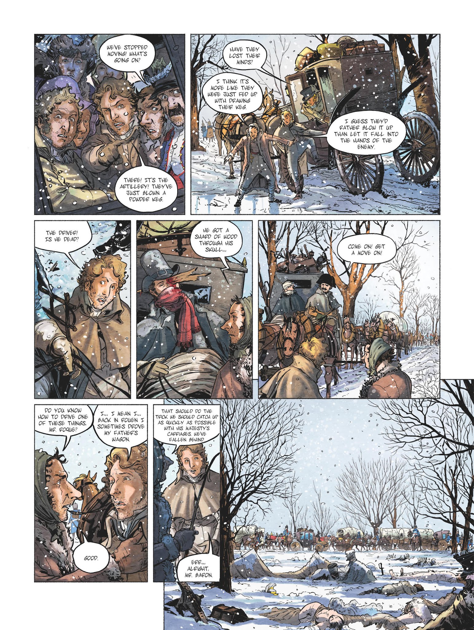Read online Berezina comic -  Issue #2 - 45