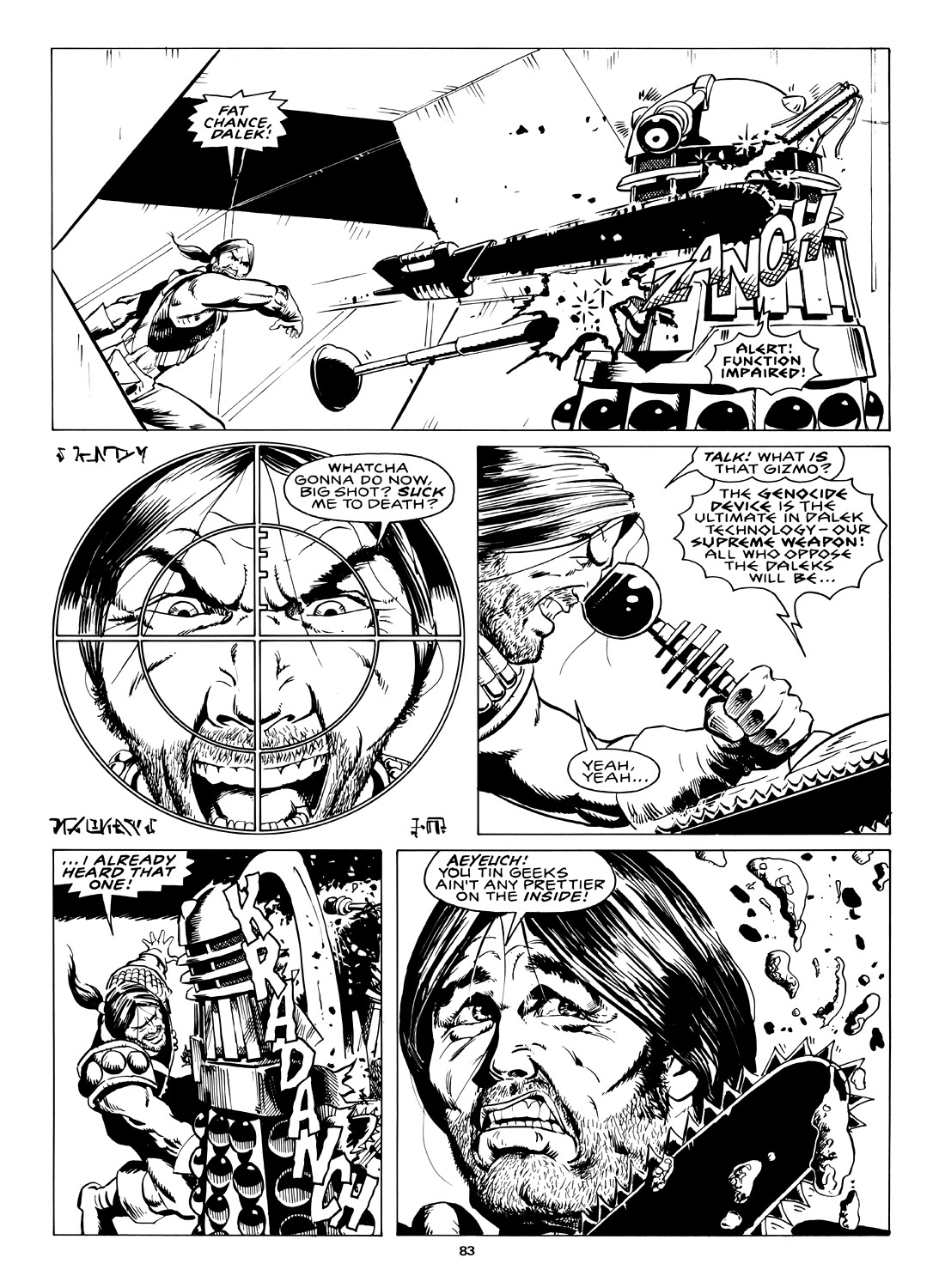 Read online Marvel Graphic Novel comic -  Issue #4 Abslom Daak, Dalek Killer - 79