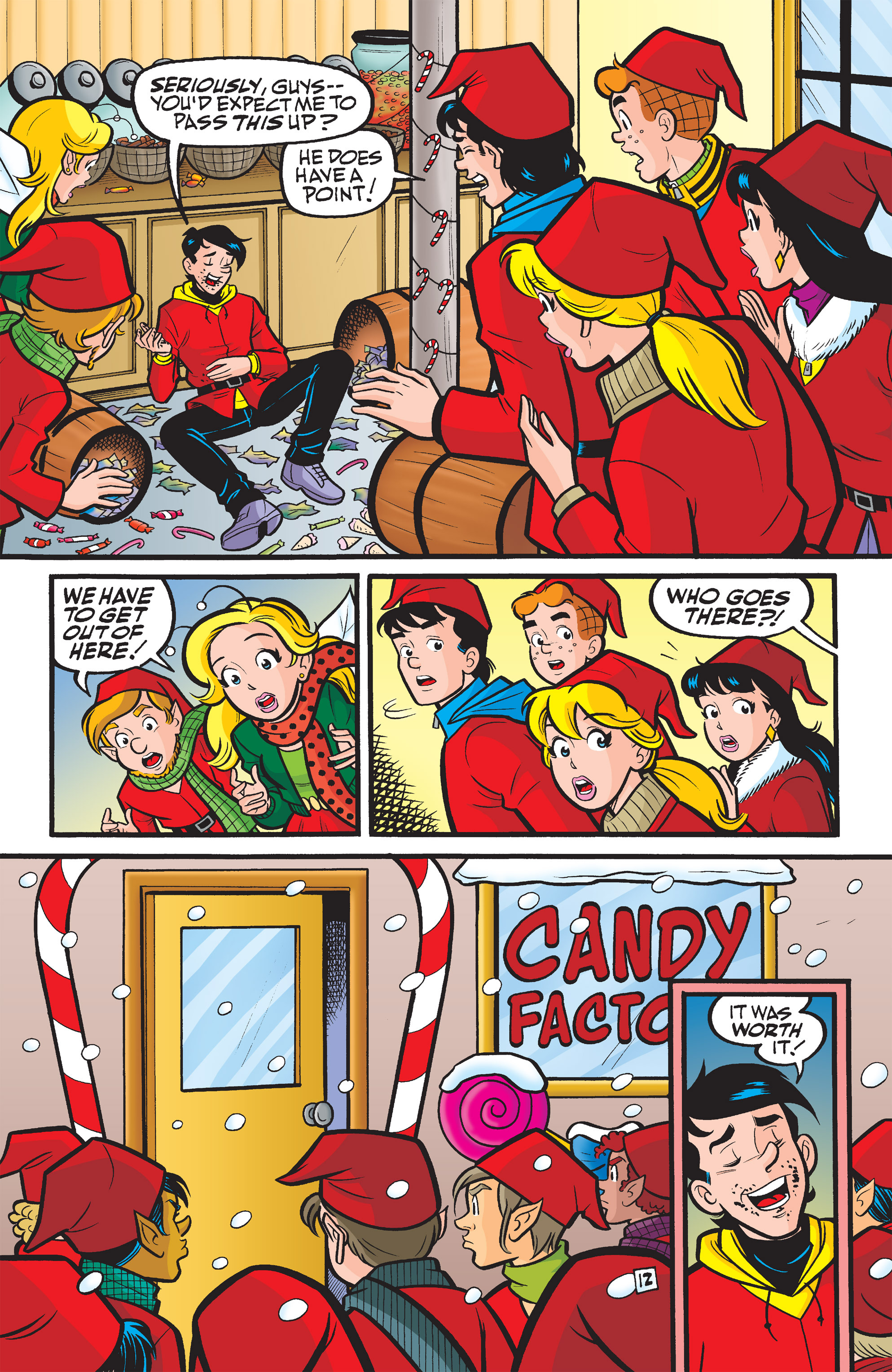 Read online Archie Meets Santa comic -  Issue # TPB - 94