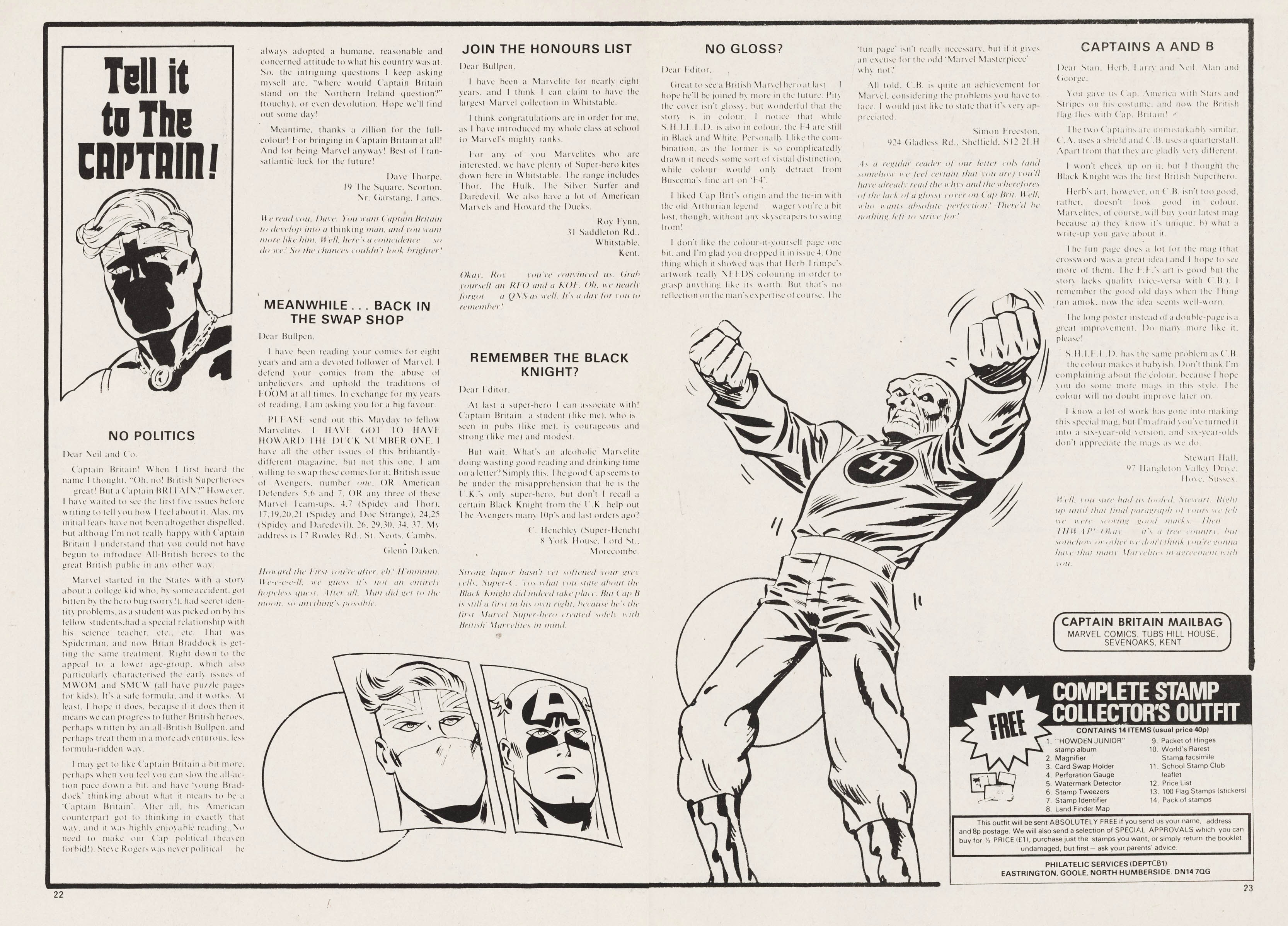 Read online Captain Britain (1976) comic -  Issue #17 - 22