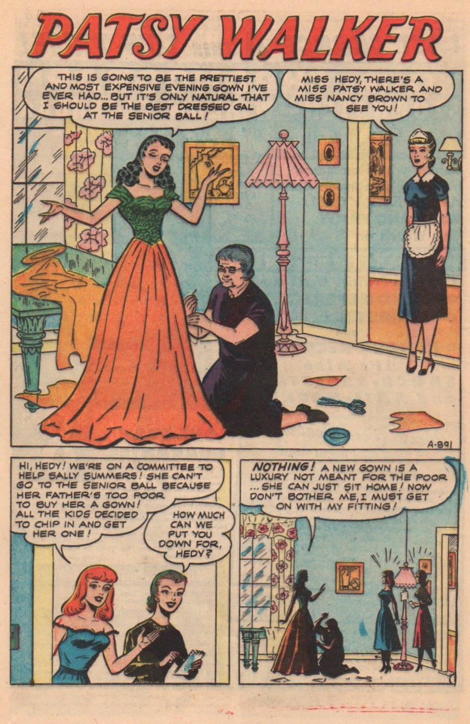 Read online Patsy Walker comic -  Issue #42 - 32