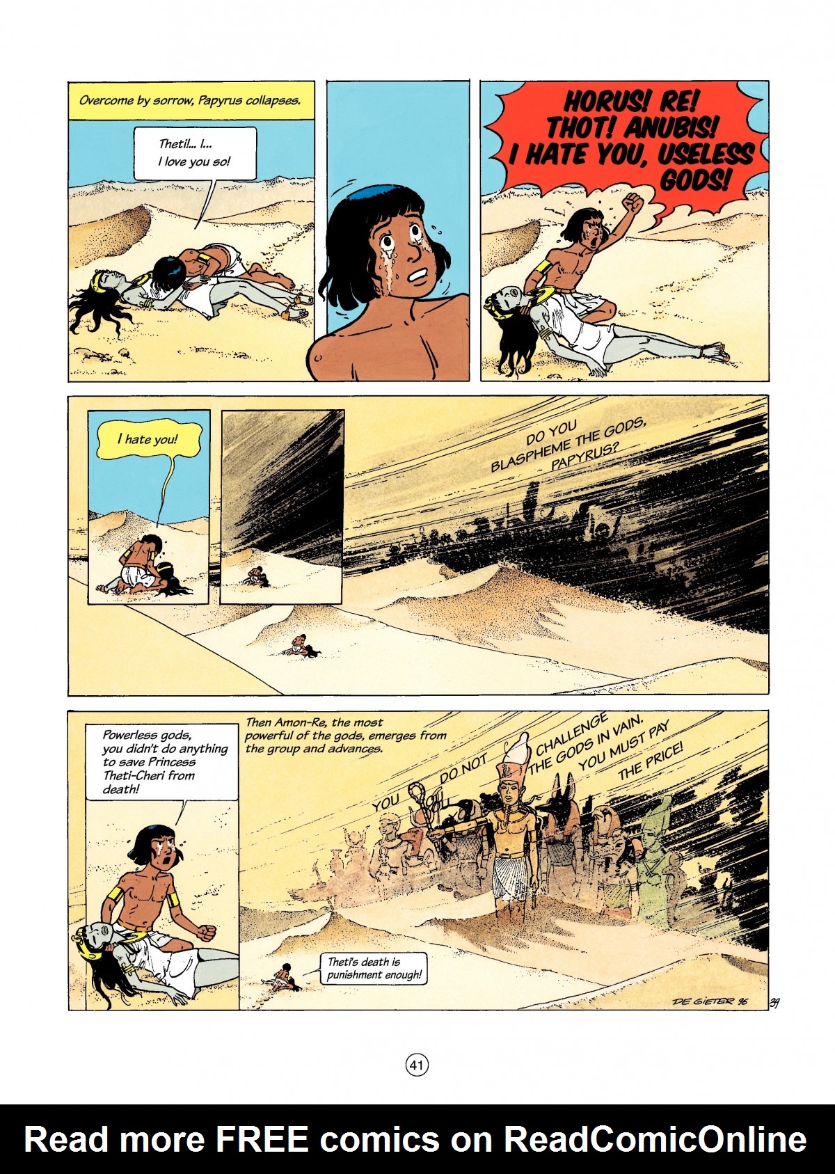Read online Papyrus comic -  Issue #5 - 41