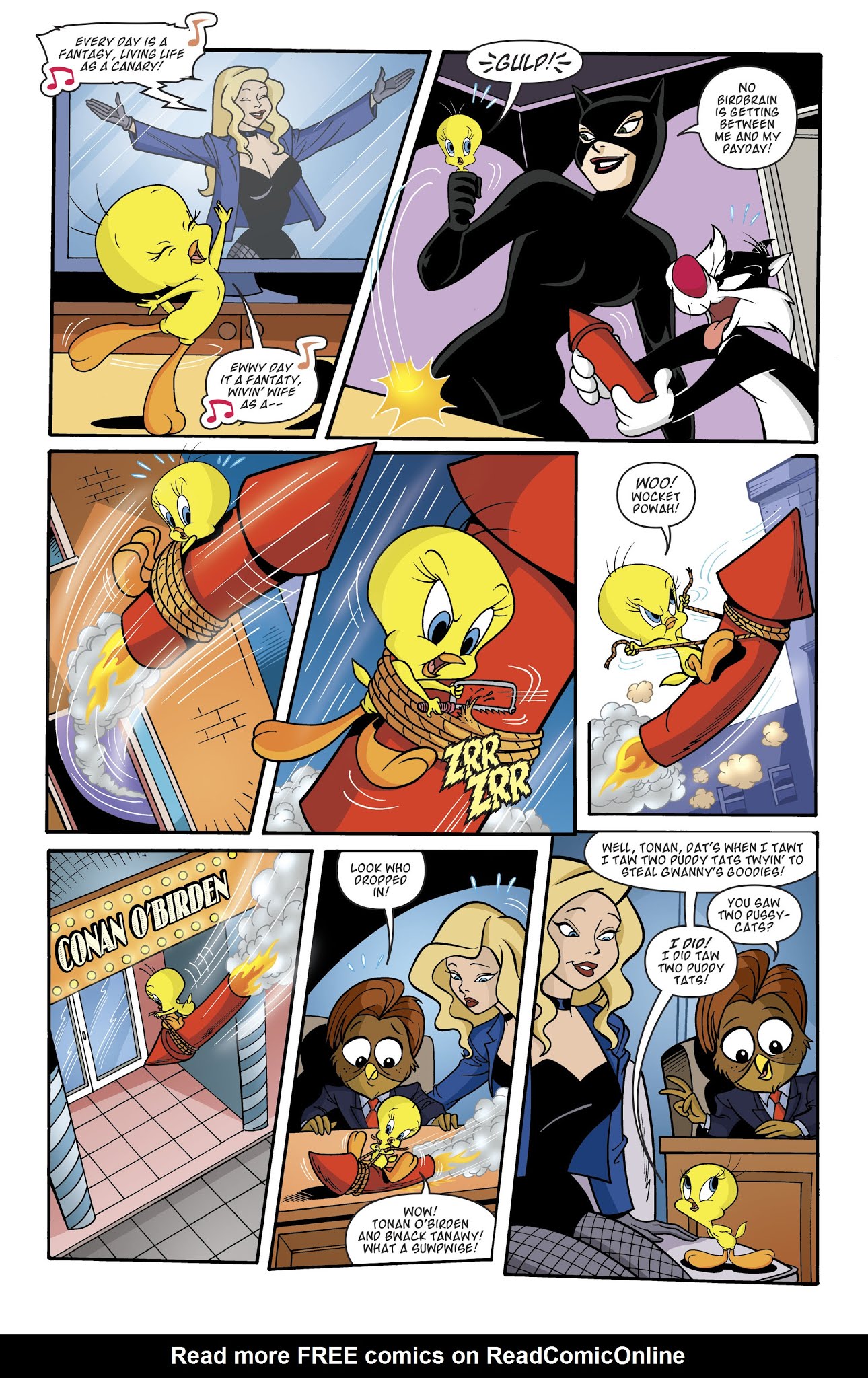 Read online Catwoman/Tweety and Sylvester comic -  Issue # Full - 38