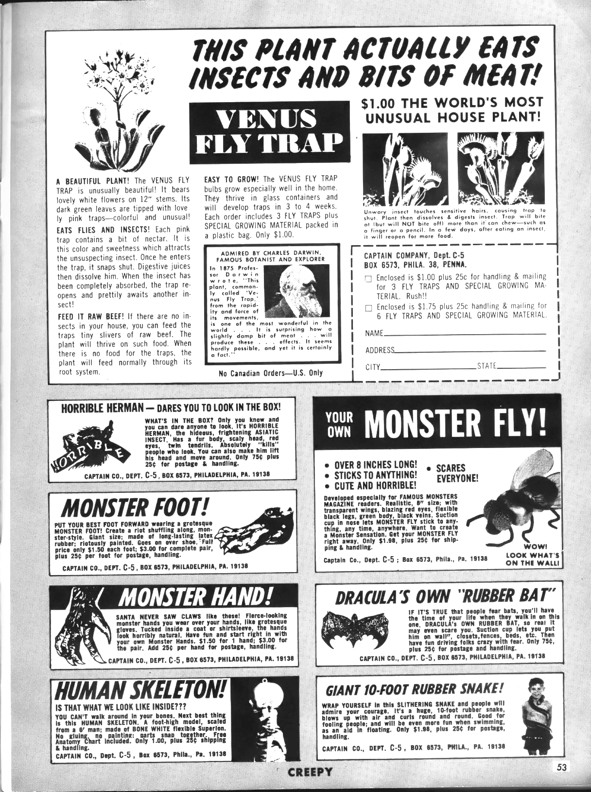 Read online Creepy (1964) comic -  Issue #5 - 53