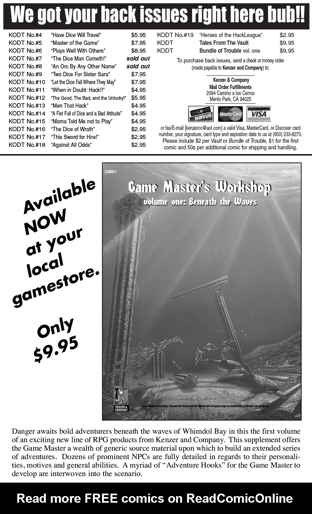 Read online Knights of the Dinner Table comic -  Issue #20 - 2