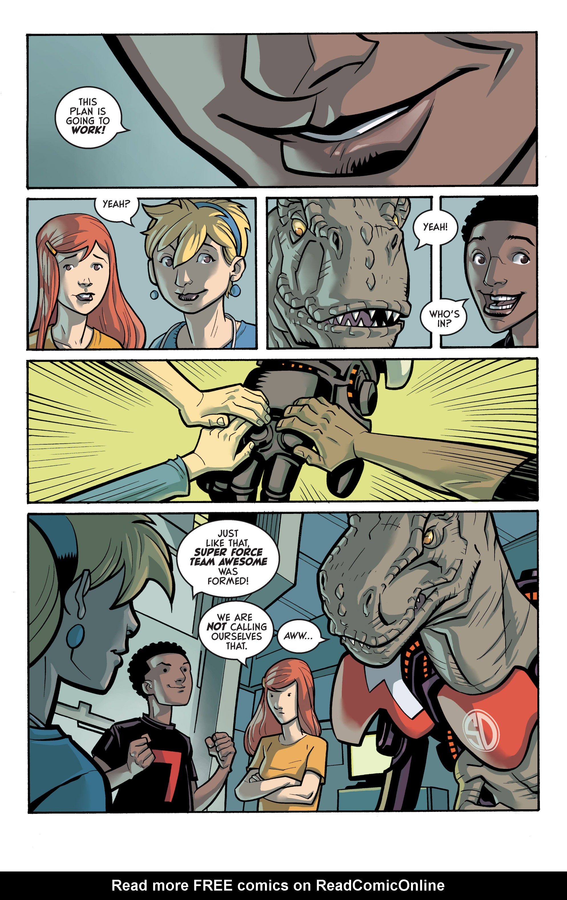 Read online Super Dinosaur (2011) comic -  Issue #12 - 13
