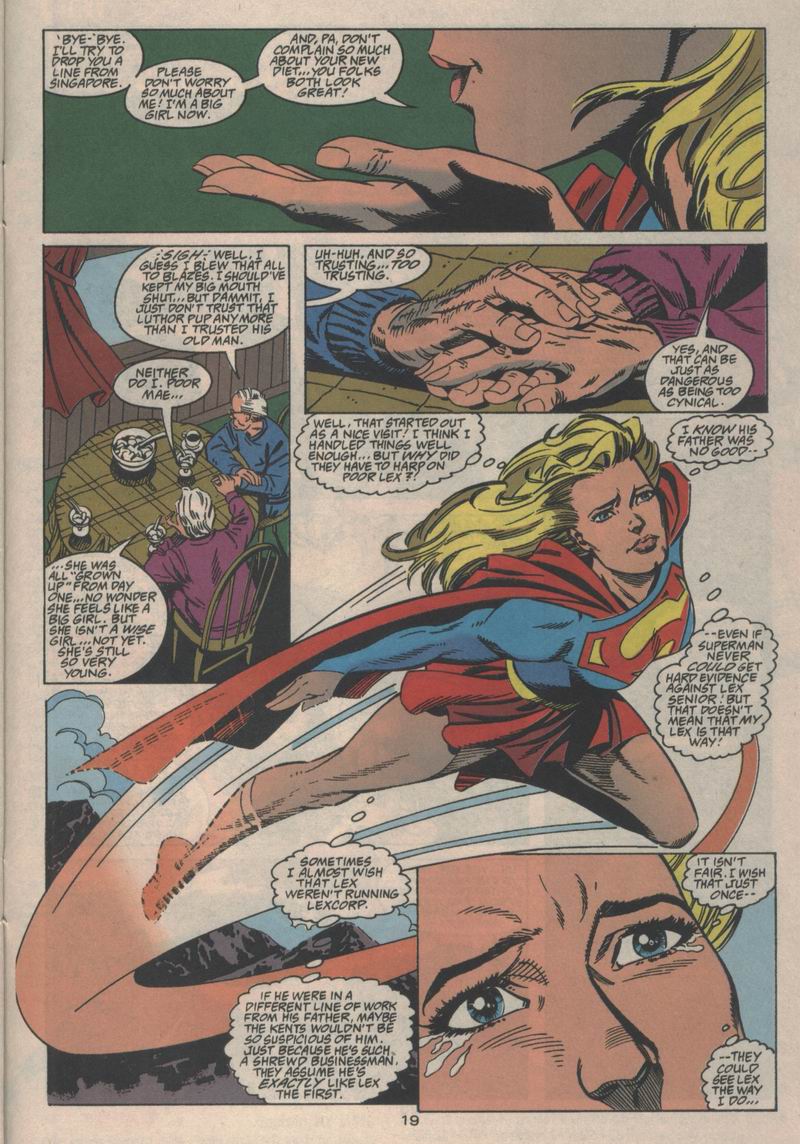 Read online Supergirl (1994) comic -  Issue #1 - 19