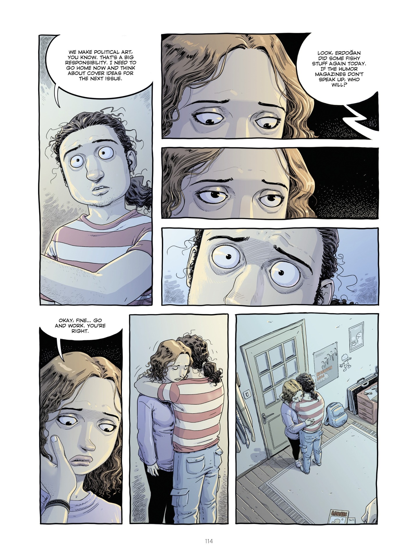 Read online Drawing On The Edge: Chronicles From Istanbul comic -  Issue # TPB (Part 2) - 14