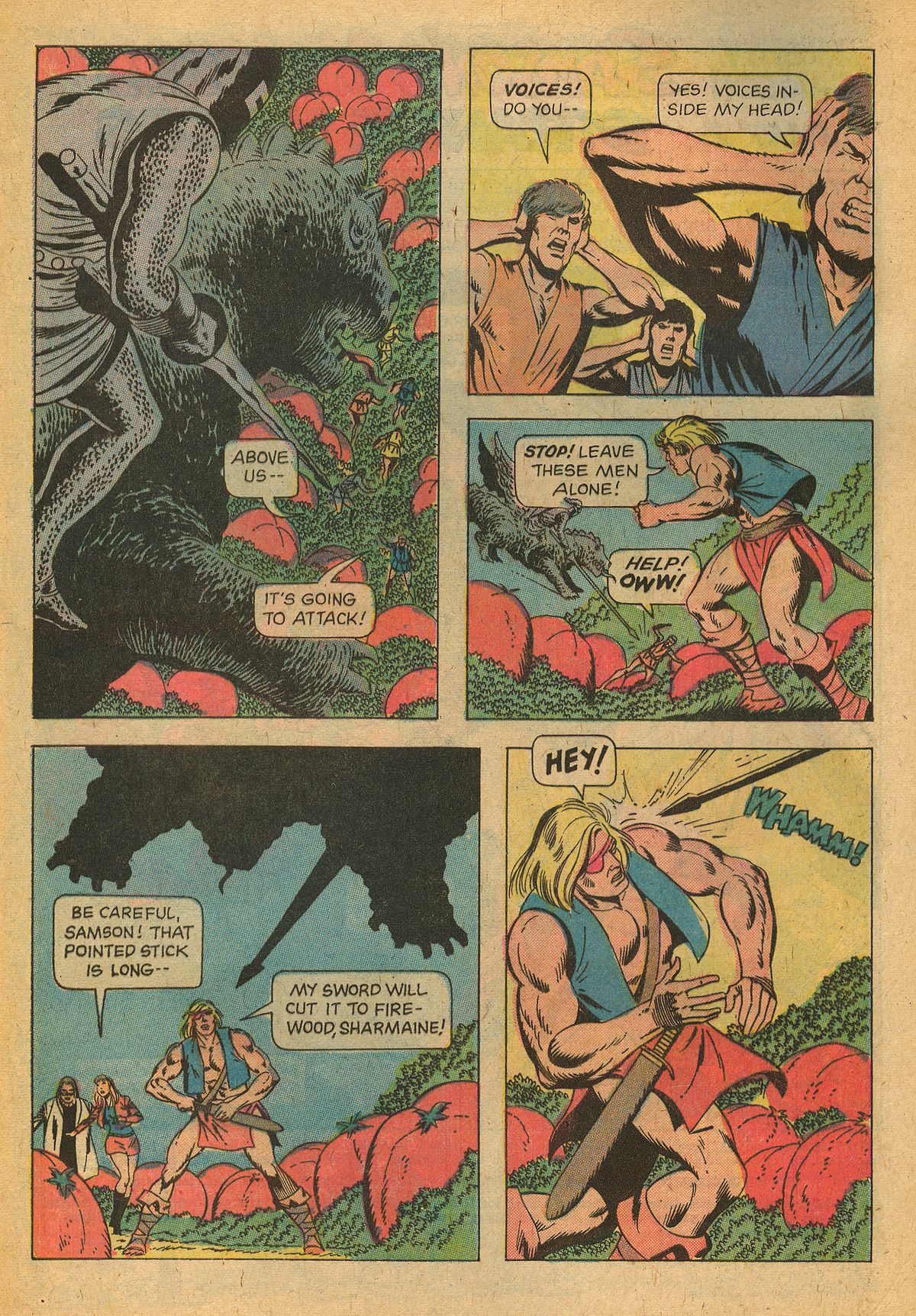 Read online Mighty Samson (1964) comic -  Issue #28 - 4