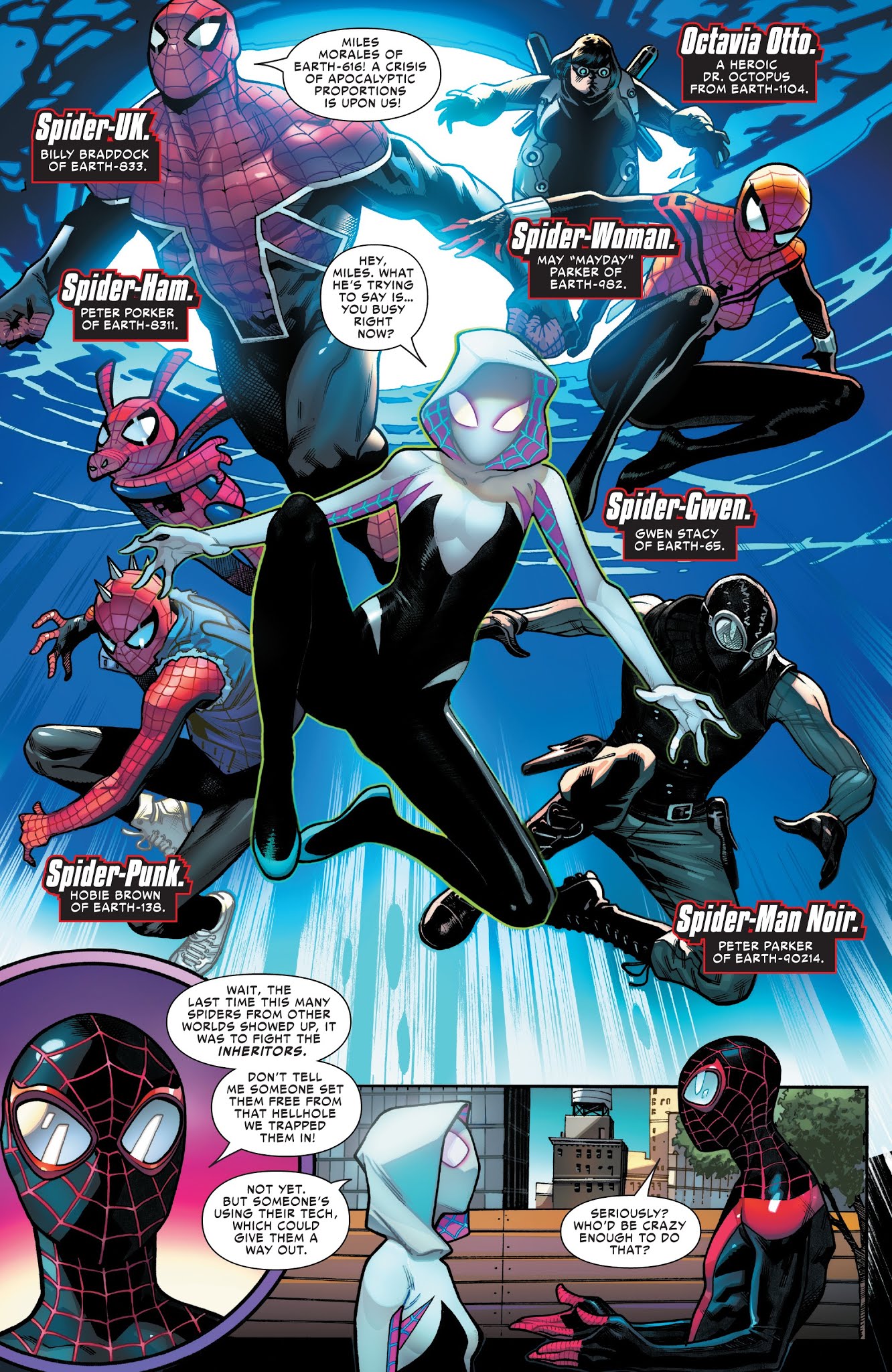 Read online Spider-Geddon comic -  Issue #1 - 6