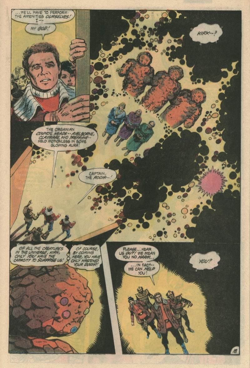 Read online Star Trek (1984) comic -  Issue #4 - 19