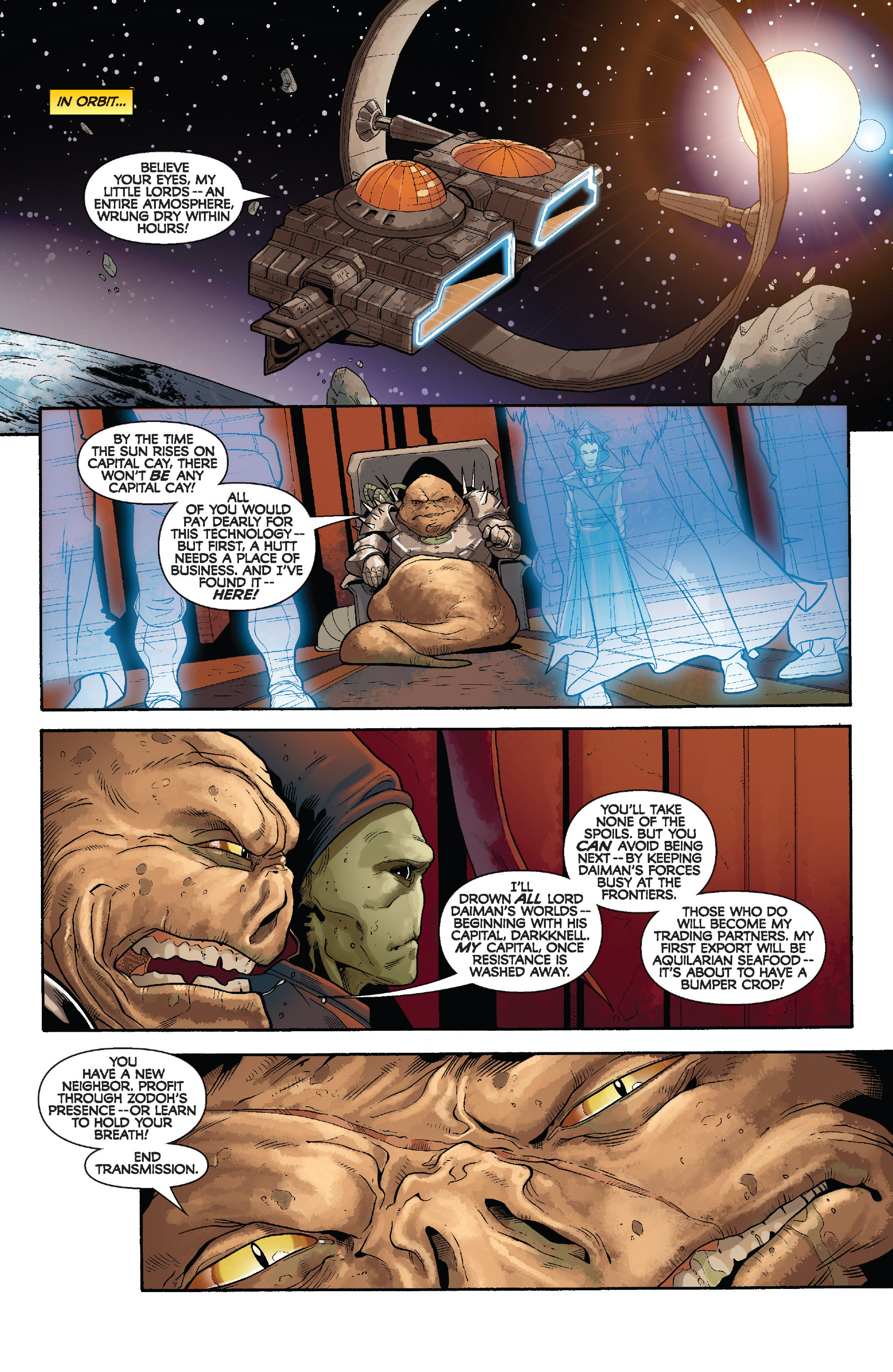 Read online Star Wars: Knight Errant - Deluge comic -  Issue #4 - 10